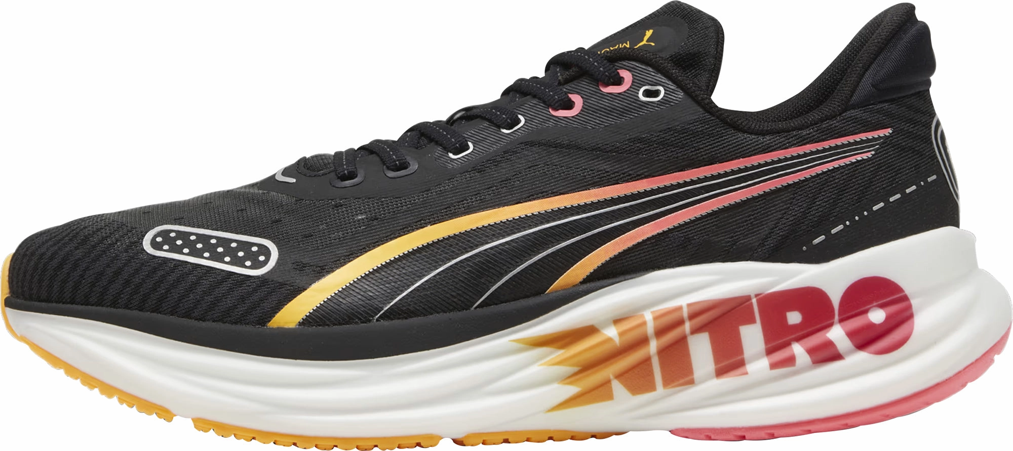 Shoes Puma Puma Magnify Nitro 2 Tech Mens Running Shoes - Black