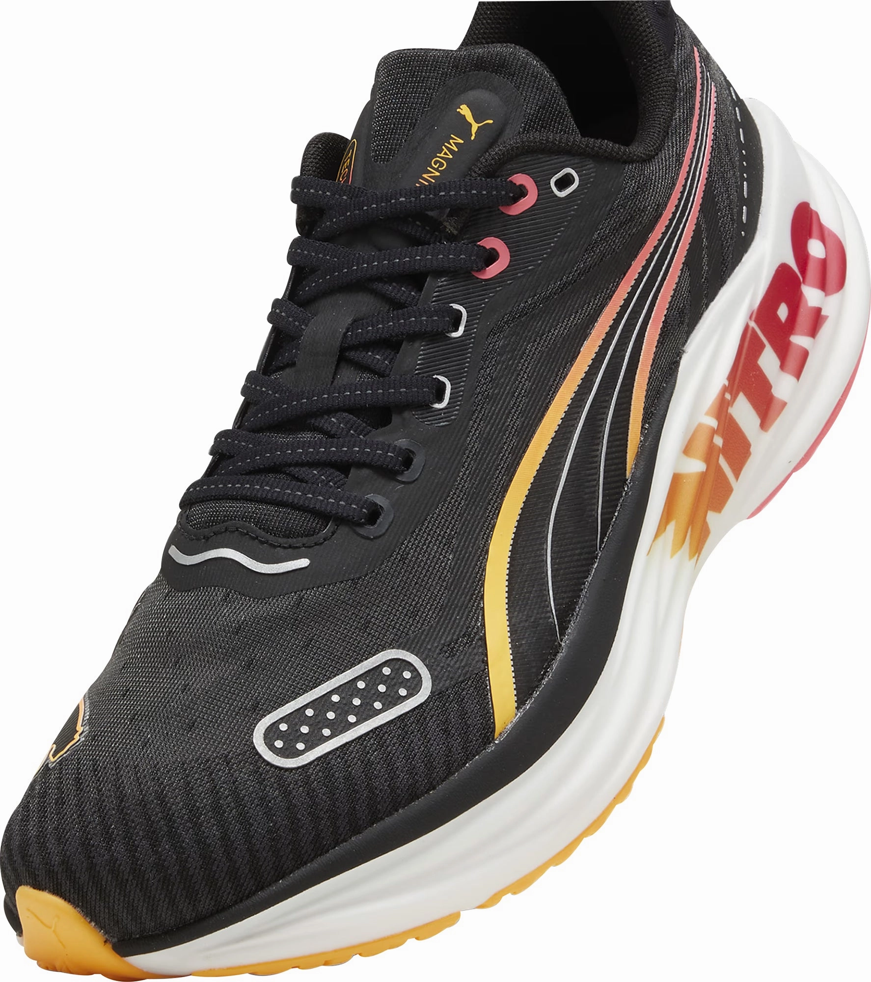 Shoes Puma Puma Magnify Nitro 2 Tech Mens Running Shoes - Black
