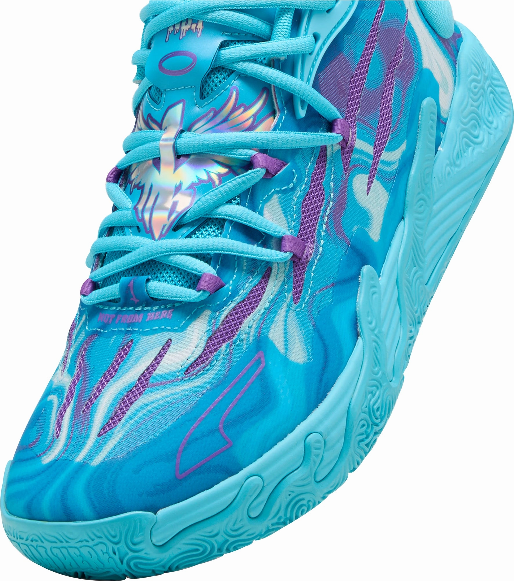 Shoes Puma Puma MB.03 CLT Mens Basketball Shoes - Blue
