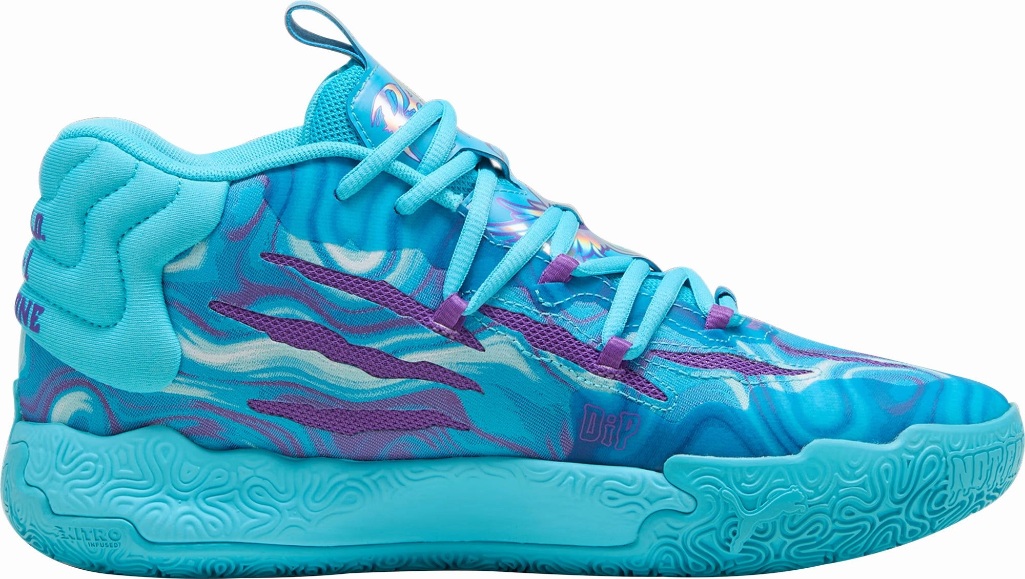 Shoes Puma Puma MB.03 CLT Mens Basketball Shoes - Blue