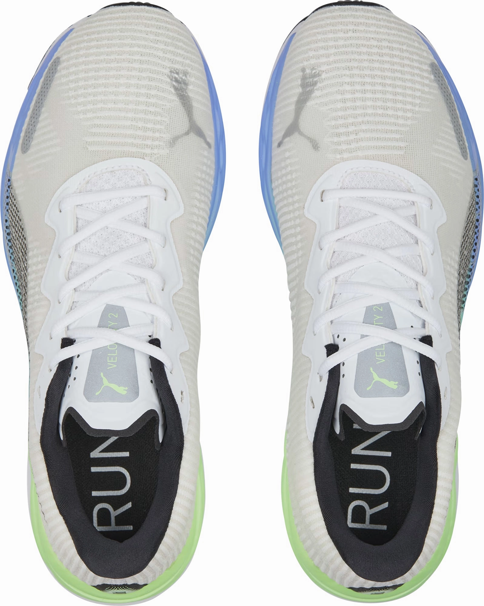 Shoes Puma Puma Velocity Nitro 2 Fade Mens Running Shoes - White