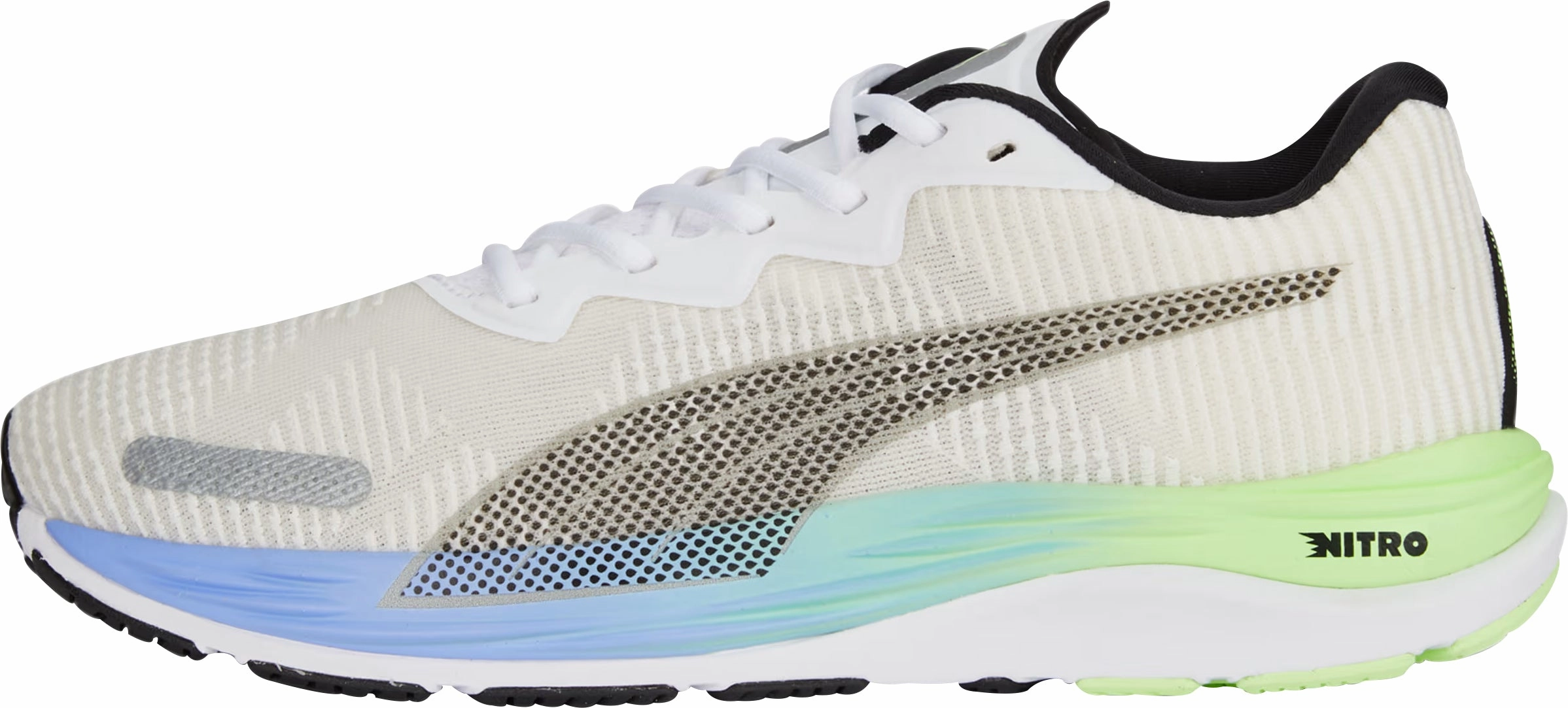 Shoes Puma Puma Velocity Nitro 2 Fade Mens Running Shoes - White