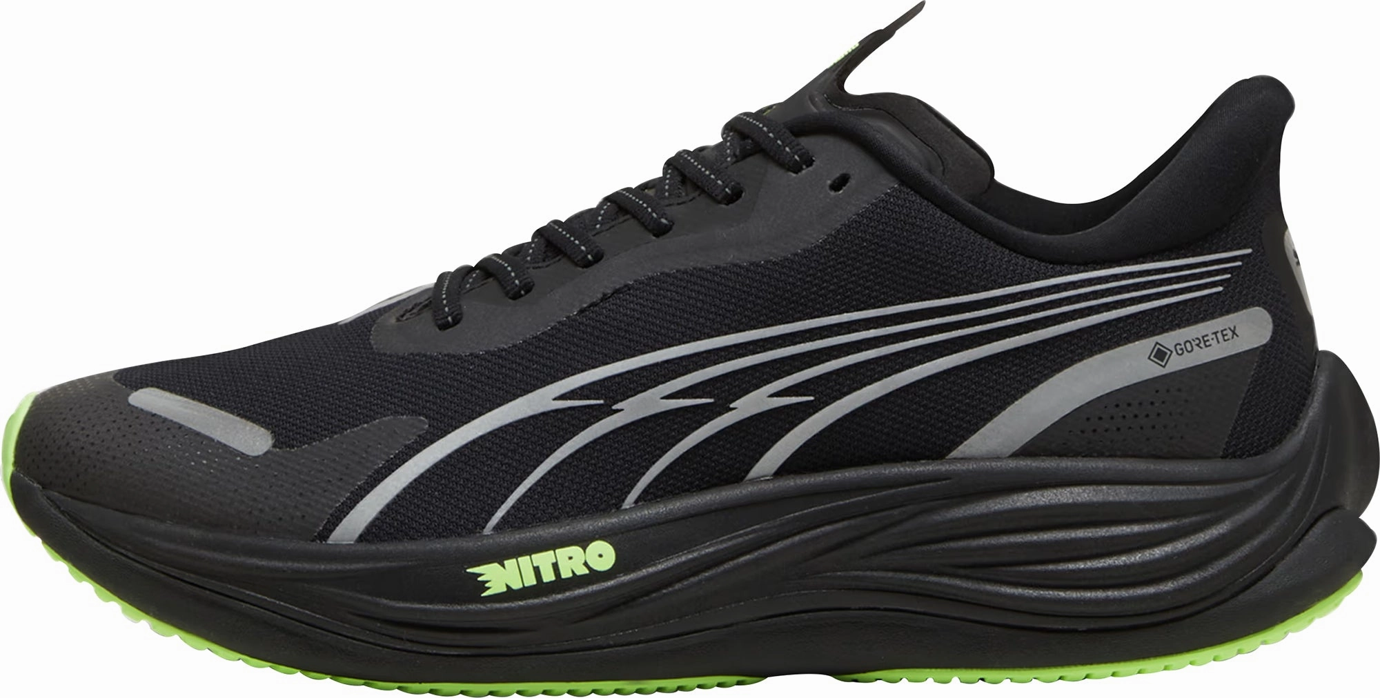 Shoes Puma Puma Velocity Nitro 3 GORE-TEX Mens Running Shoes - Black