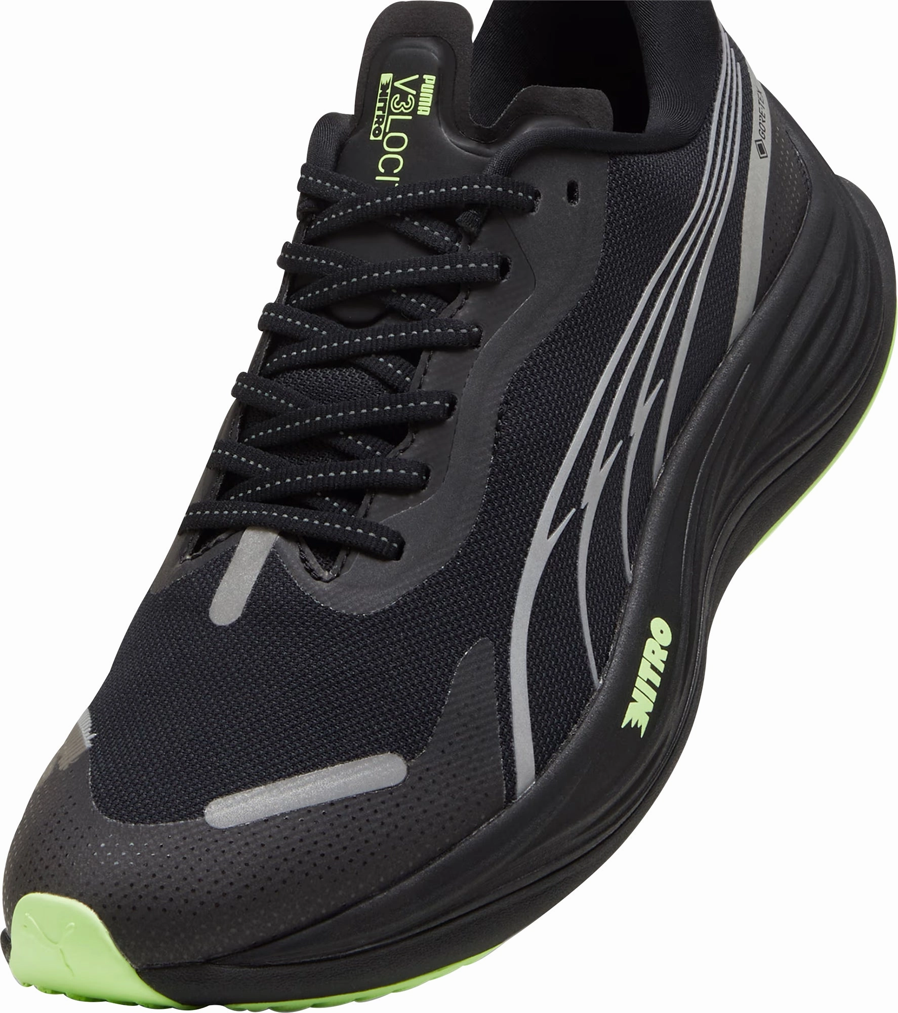 Shoes Puma Puma Velocity Nitro 3 GORE-TEX Mens Running Shoes - Black