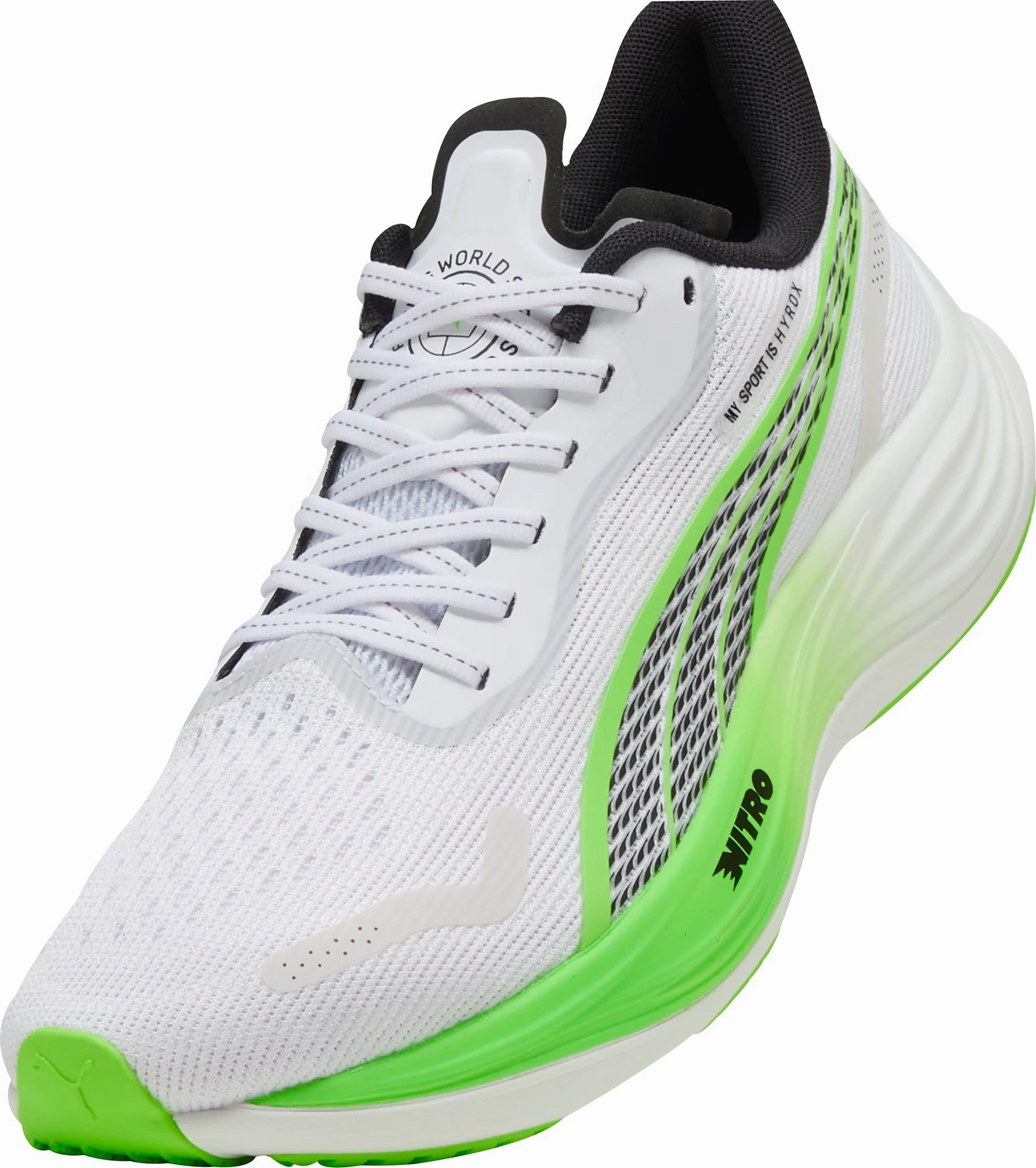 Shoes Puma Puma Velocity Nitro 3 HYROX Mens Running Shoes - White
