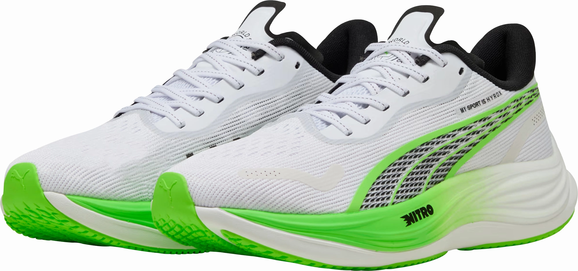 Shoes Puma Puma Velocity Nitro 3 HYROX Mens Running Shoes - White