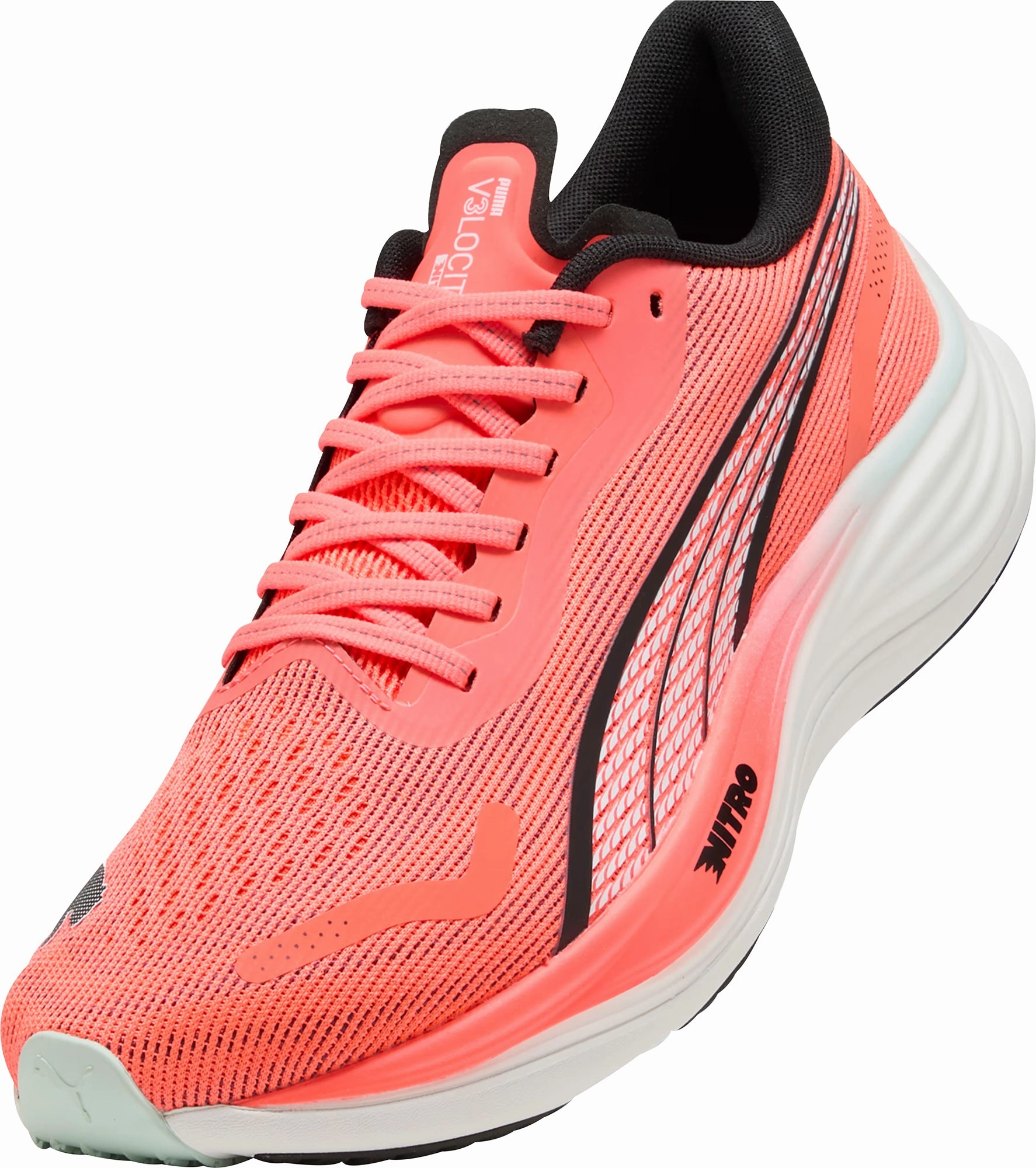 Shoes Puma Puma Velocity Nitro 3 Mens Running Shoes - Red