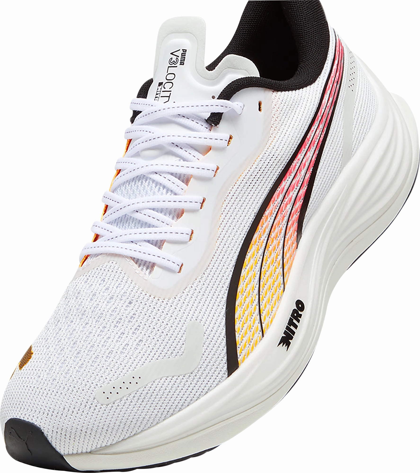 Shoes Puma Puma Velocity Nitro 3 Mens Running Shoes - White