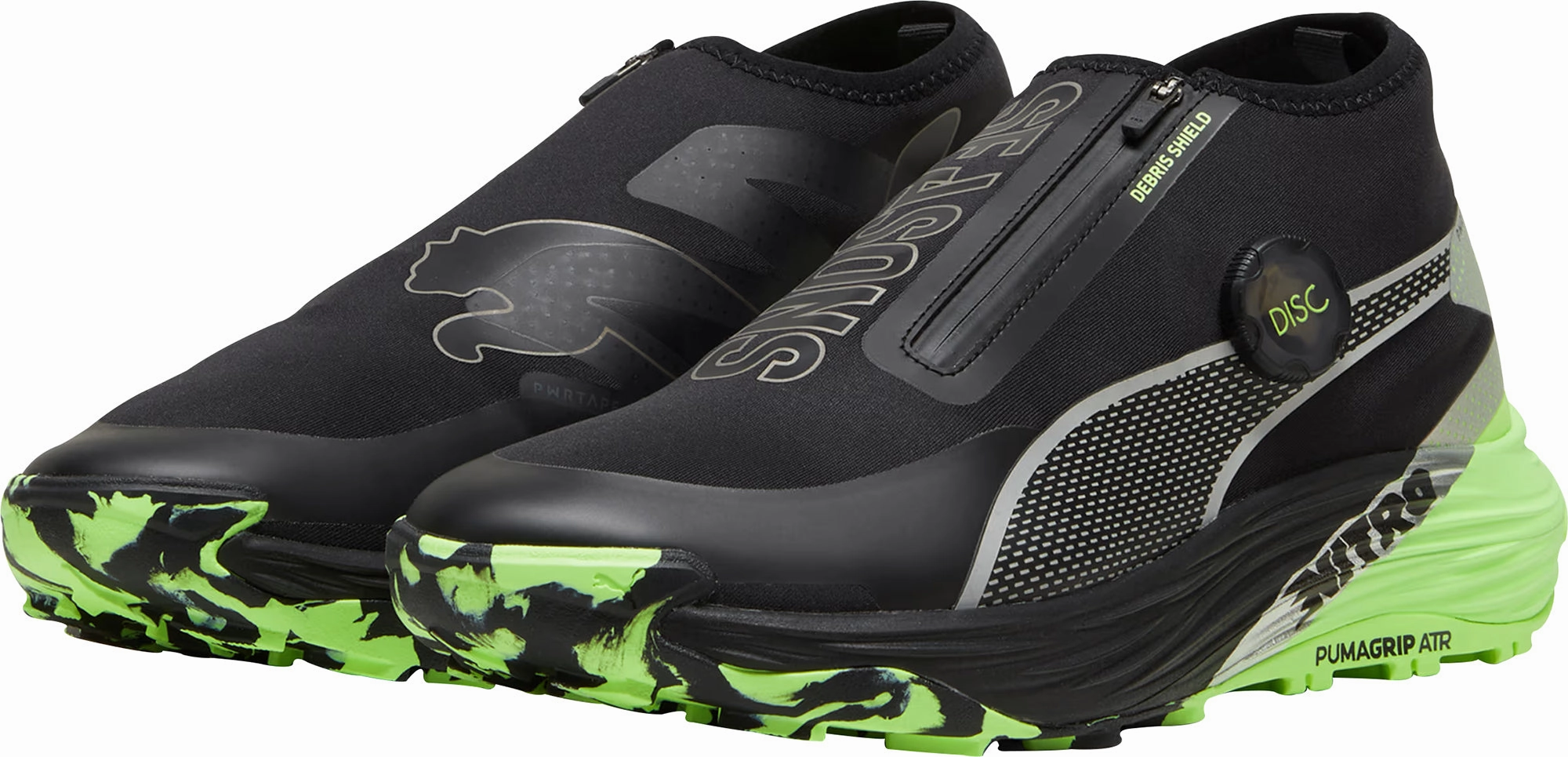 Shoes Puma Puma Voyage Nitro 3 Disc Womens Trail Running Shoes - Black