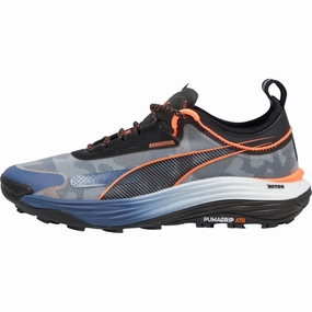 Shoes Puma Puma Voyage Nitro 3 Mens Trail Running Shoes - Blue