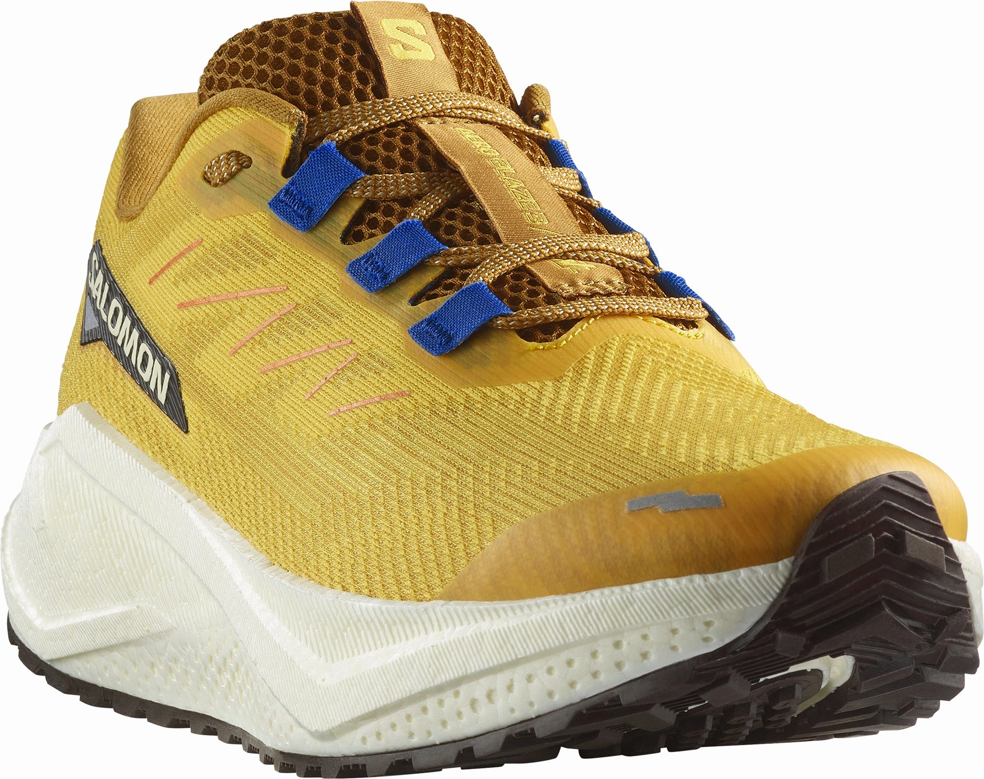 Shoes Salomon Salomon Aero Blaze 3 GRVL Mens Trail Running Shoes - Yellow
