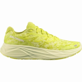 Shoes Salomon Salomon Aero Glide 2 Mens Running Shoes - Yellow