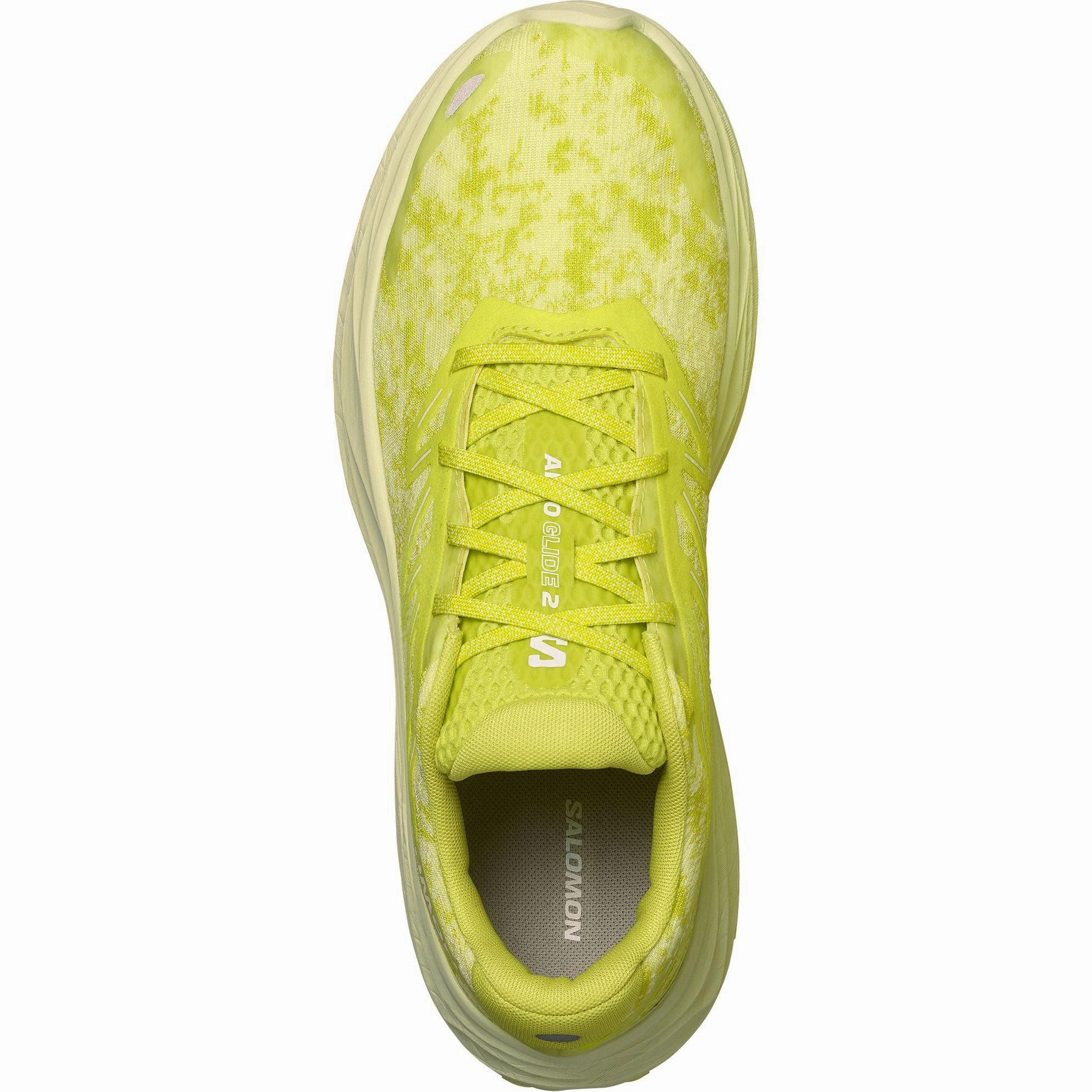 Shoes Salomon Salomon Aero Glide 2 Mens Running Shoes - Yellow