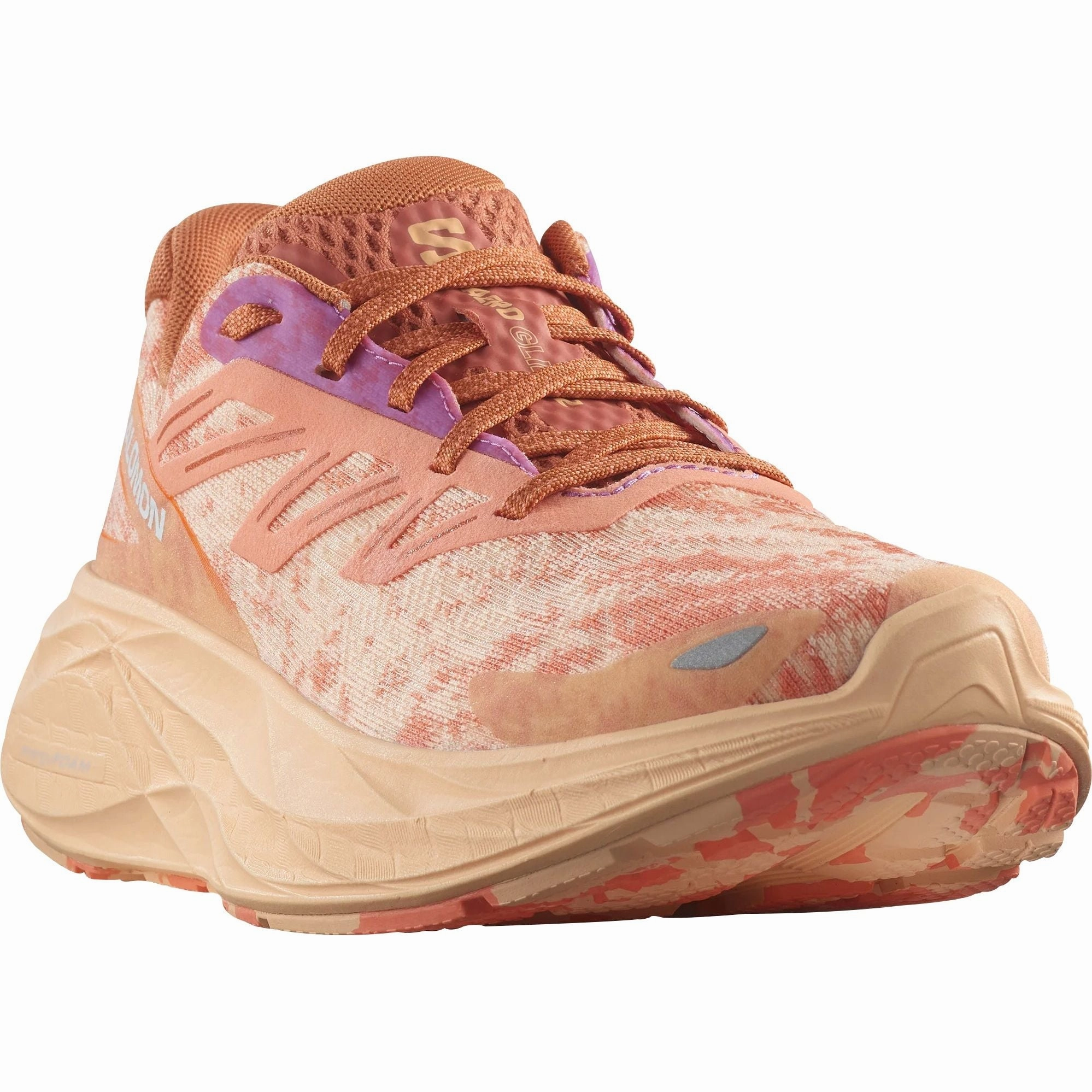 Shoes Salomon Salomon Aero Glide 2 Womens Running Shoes - Orange