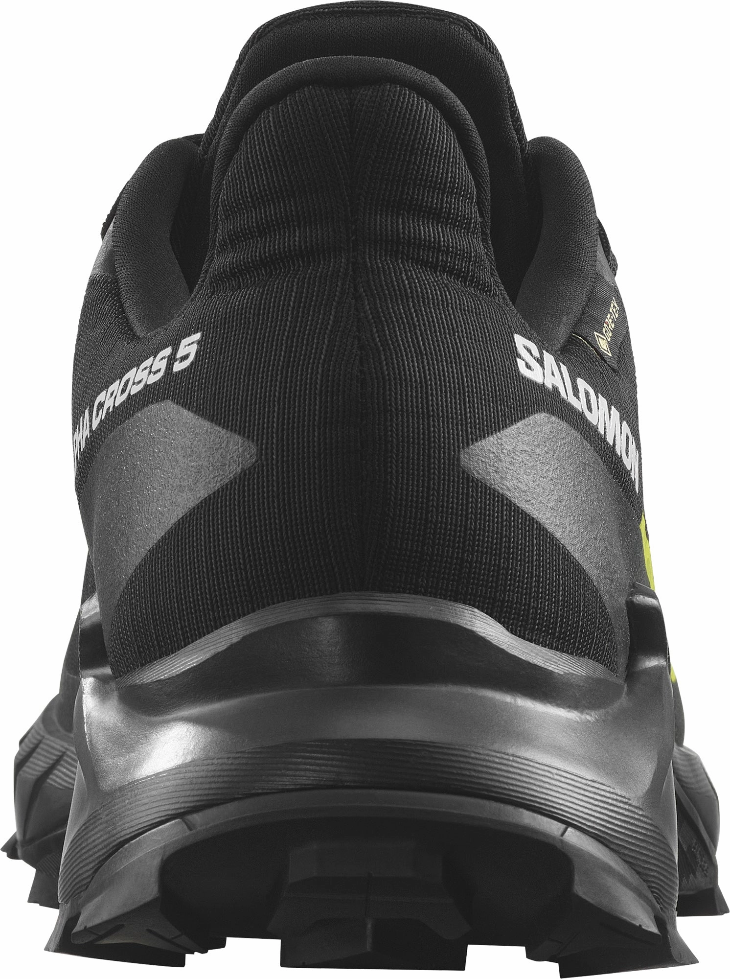 Shoes Salomon Salomon Alphacross 5 GORE-TEX Mens Trail Running Shoes - Black