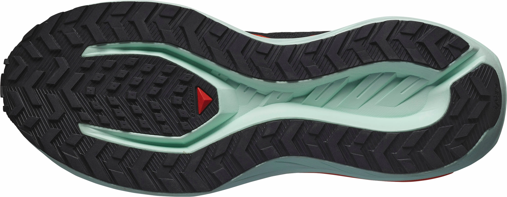 Shoes Salomon Salomon DRX DEFY GRVL Mens Trail Running Shoes - Black
