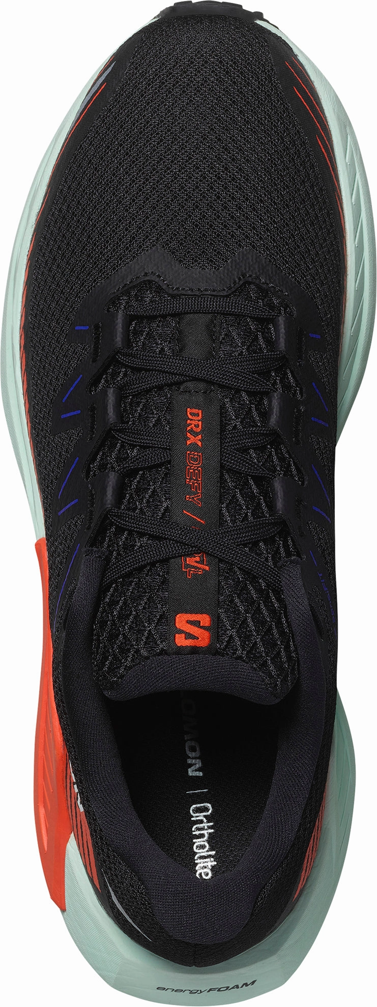 Shoes Salomon Salomon DRX DEFY GRVL Mens Trail Running Shoes - Black