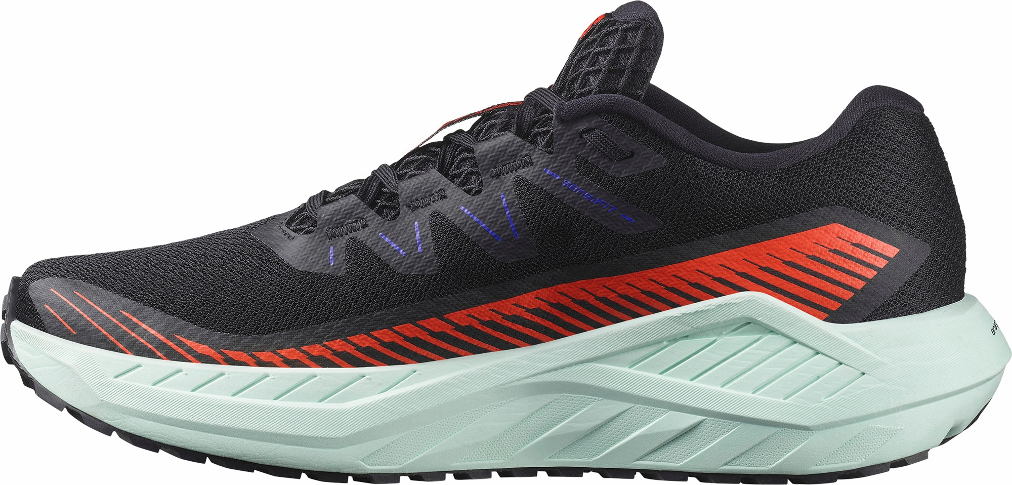 Shoes Salomon Salomon DRX DEFY GRVL Mens Trail Running Shoes - Black