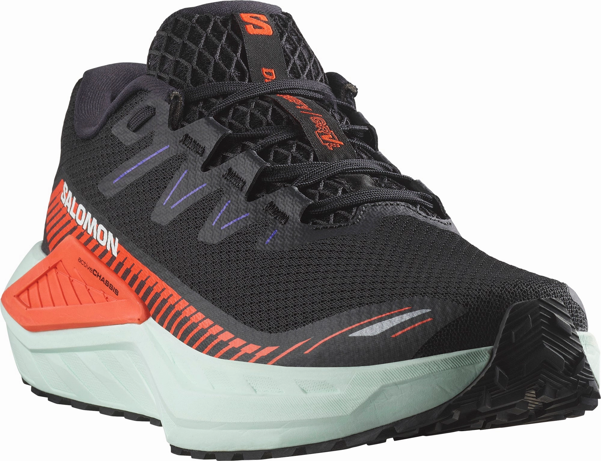 Shoes Salomon Salomon DRX DEFY GRVL Mens Trail Running Shoes - Black