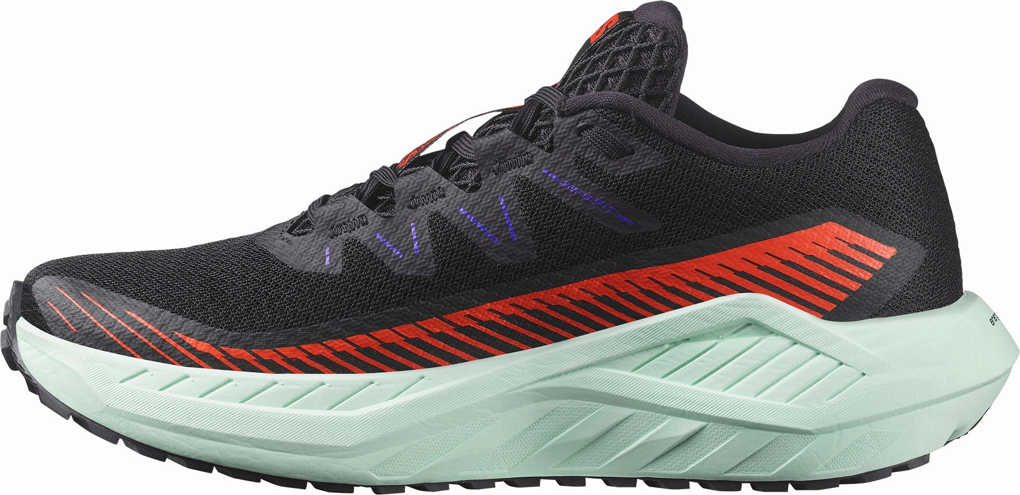 Shoes Salomon Salomon DRX DEFY GRVL Womens Trail Running Shoes - Black