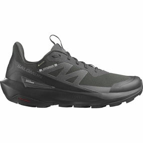 Shoes Salomon Salomon Elixir Activ GORE-TEX Mens Walking Shoes - Black