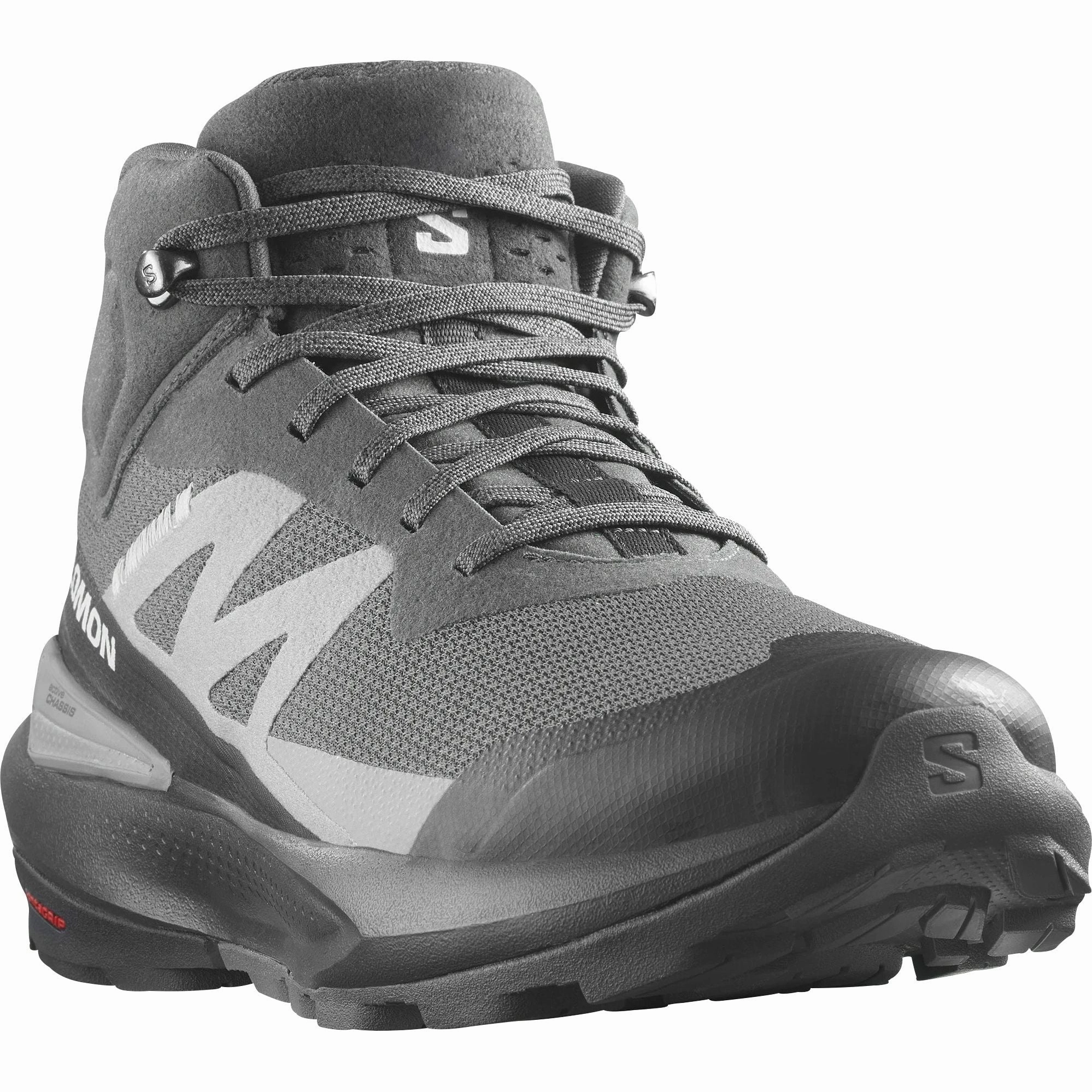 Shoes Salomon Salomon Elixir Activ Mid GORE-TEX Mens Walking Shoes - Grey