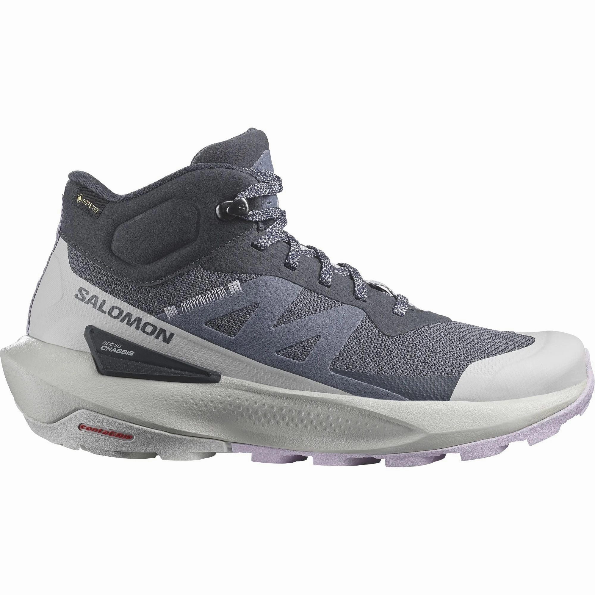 Shoes Salomon Salomon Elixir Activ Mid GORE-TEX Womens Walking Shoes - Blue
