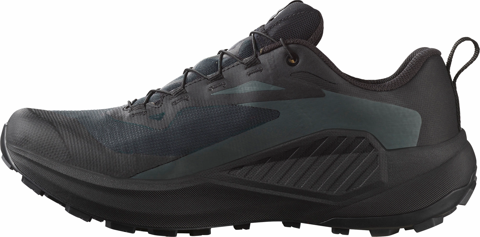 Shoes Salomon Salomon Genesis GORE-TEX Mens Trail Running Shoes - Black