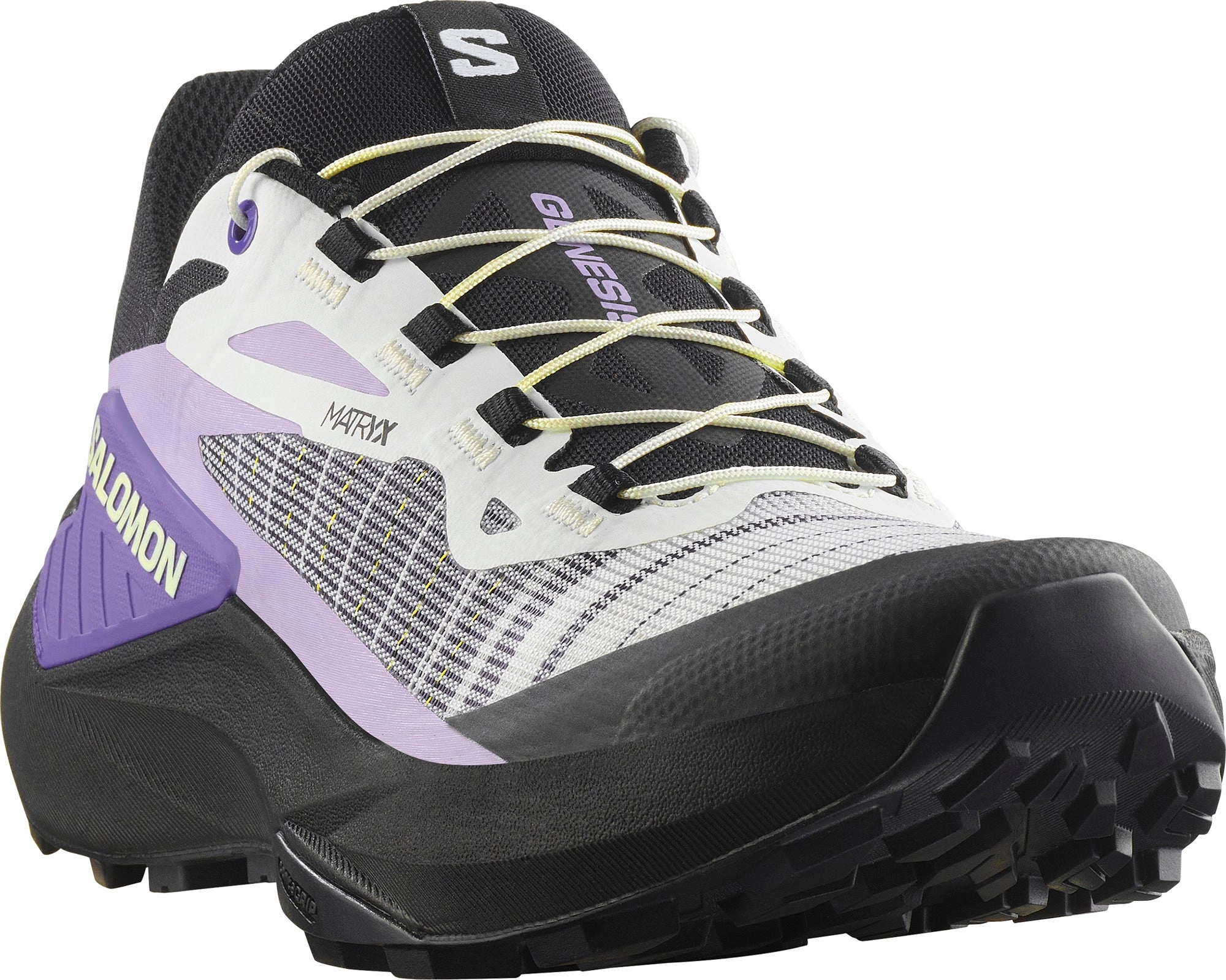Shoes Salomon Salomon Genesis Womens Trail Running Shoes - Black