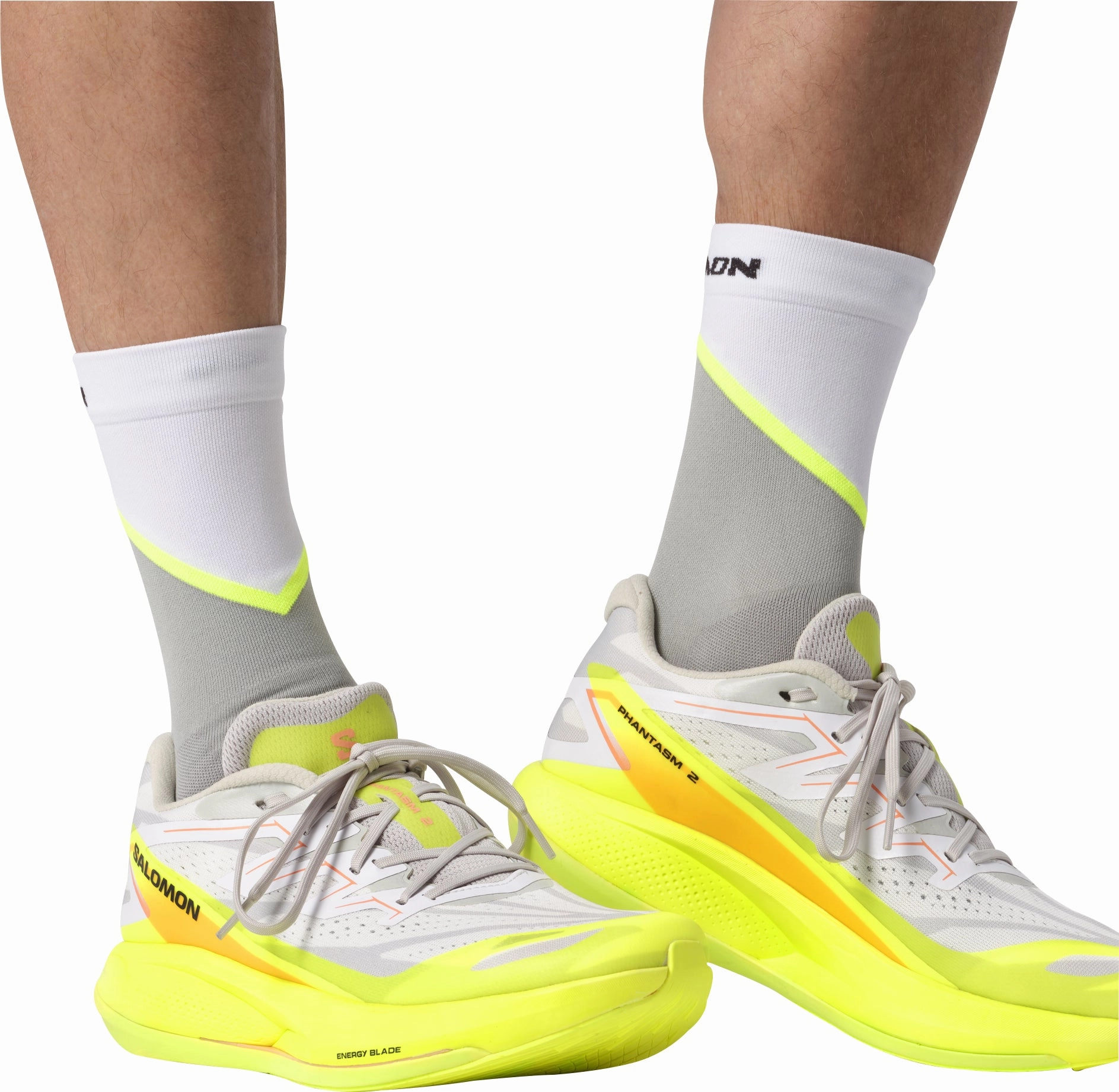 Shoes Salomon Salomon Phantasm 2 Mens Running Shoes - White