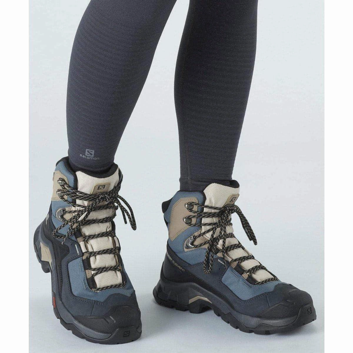 Shoes Salomon Salomon Quest Element GORE-TEX Womens Walking Boots - Grey