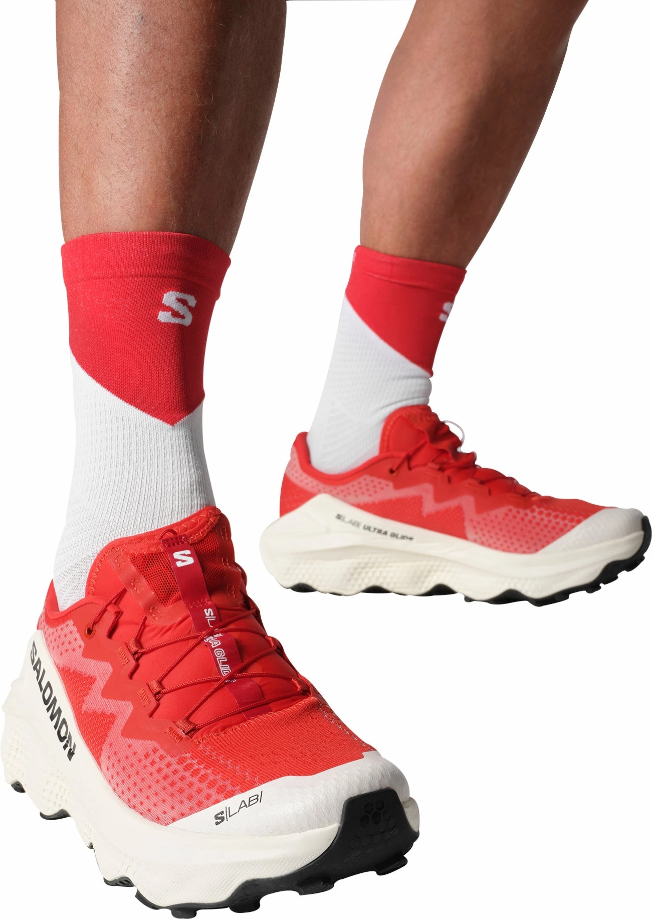 Shoes Salomon Salomon S/Lab Ultra Glide Trail Running Shoes - Red