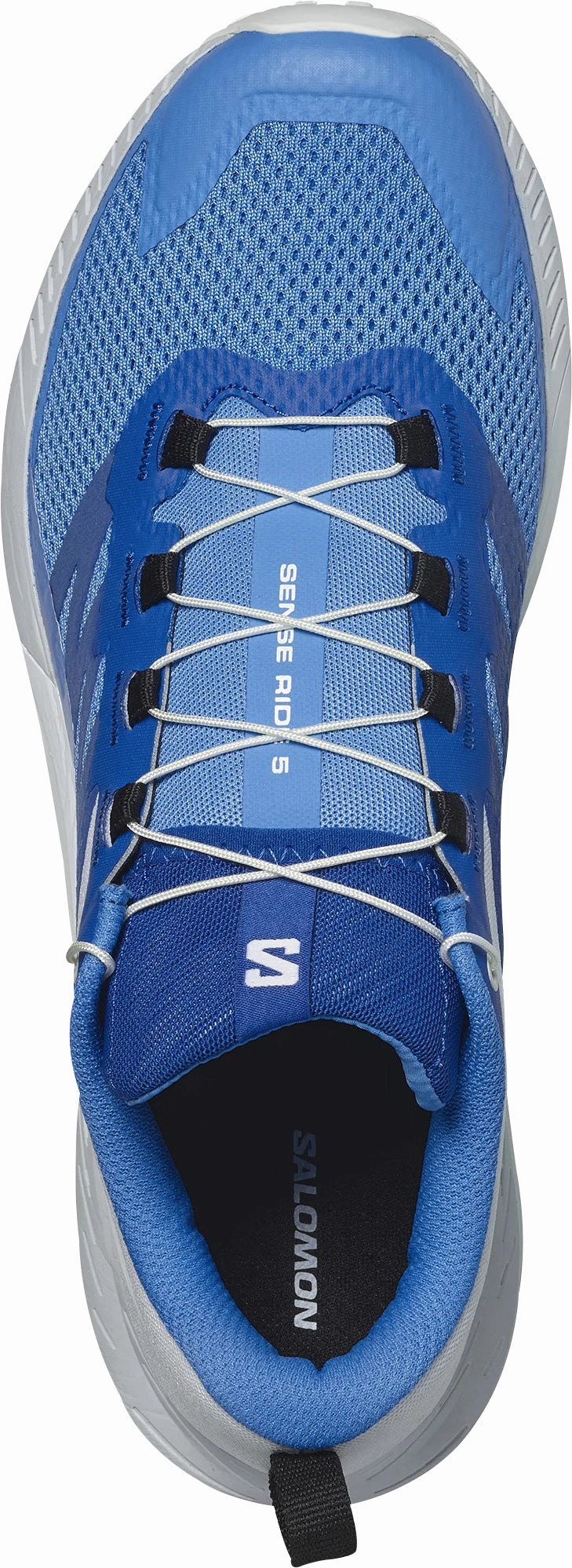 Shoes Salomon Salomon Sense Ride 5 Mens Trail Running Shoes - Blue