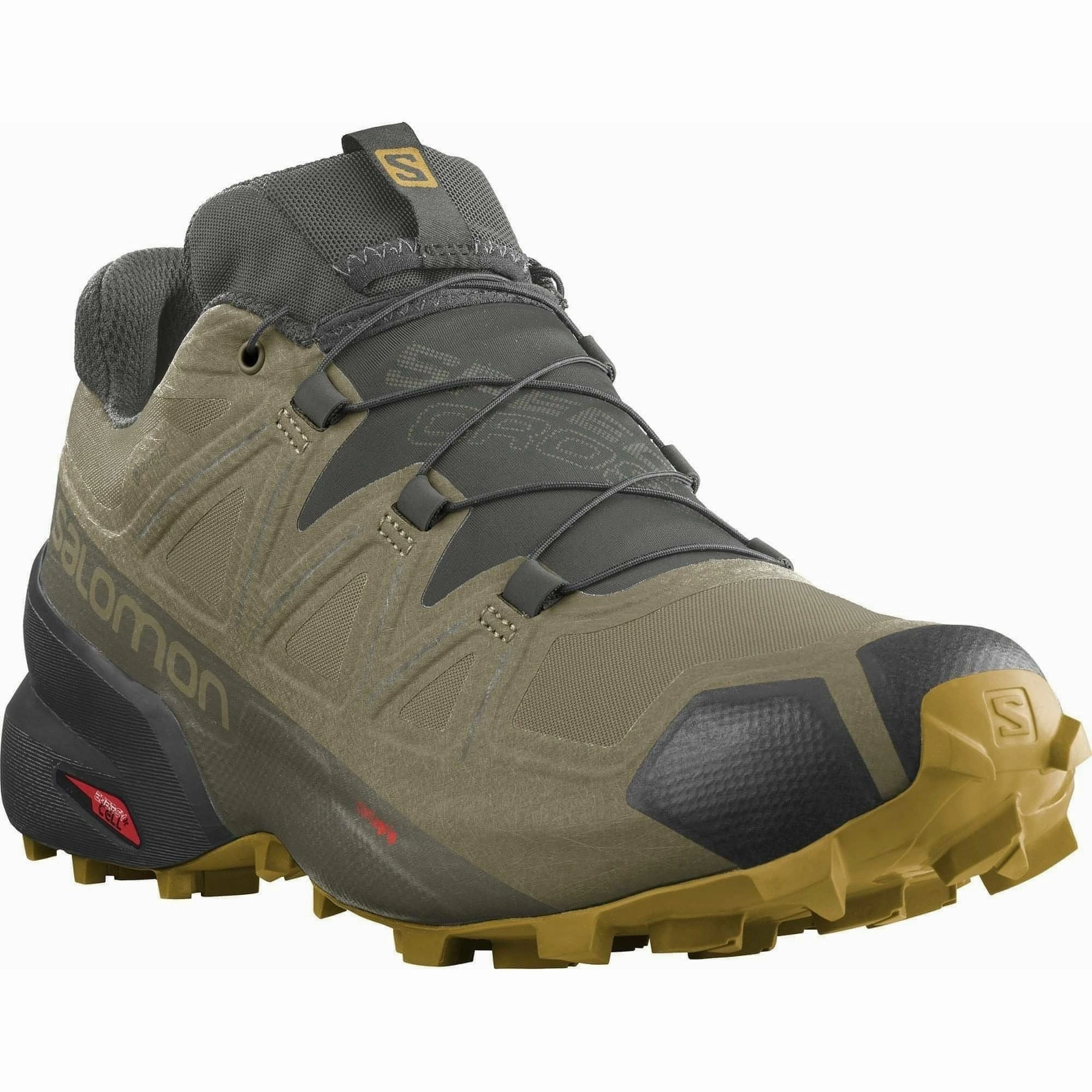 Shoes Salomon Salomon Speedcross 5 GORE-TEX Mens Trail Running Shoes - Green
