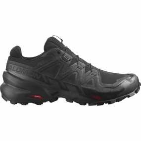 Shoes Salomon Salomon Speedcross 6 GORE-TEX Mens Trail Running Shoes - Black