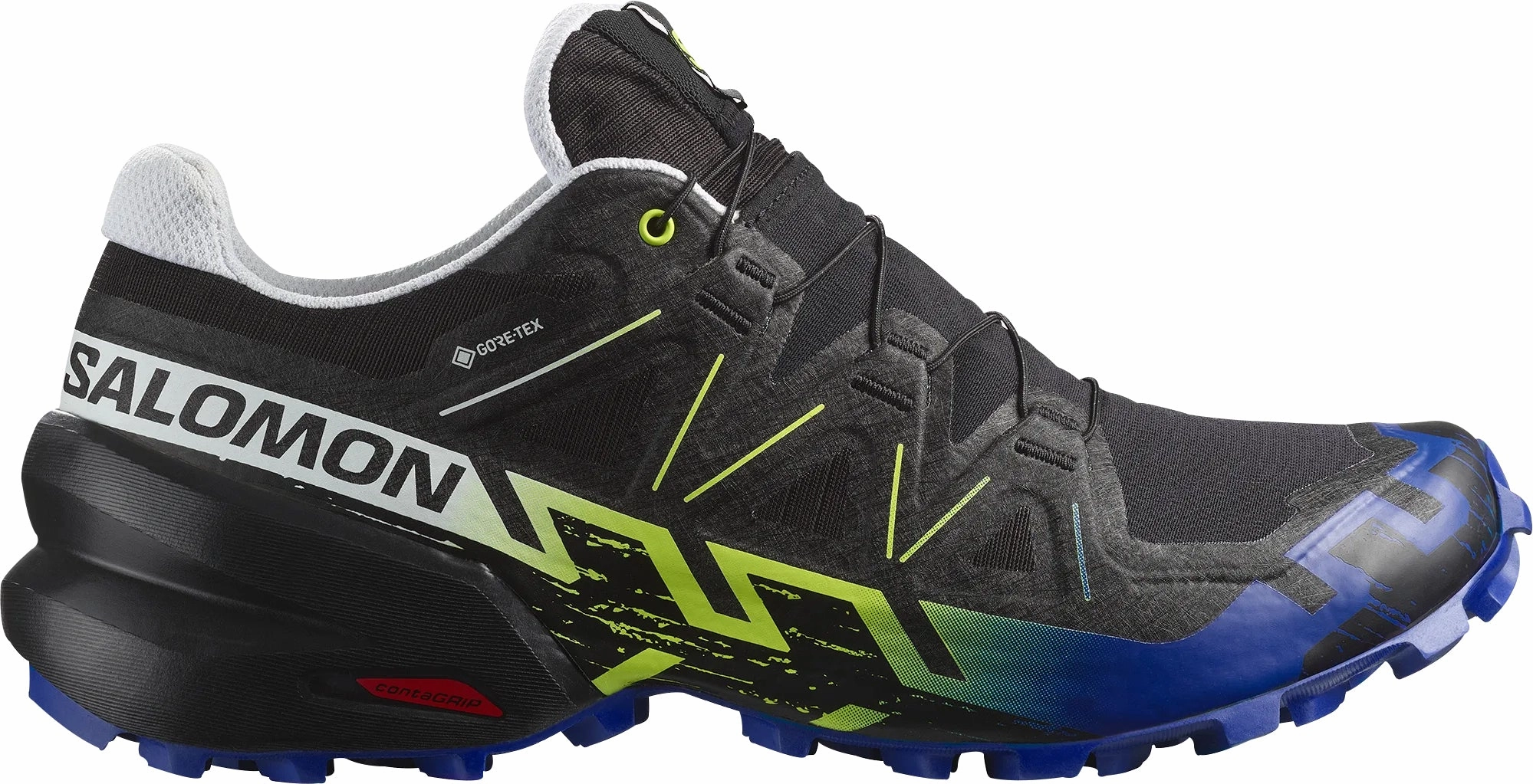 Shoes Salomon Salomon Speedcross 6 GORE-TEX Mens Trail Running Shoes - Black