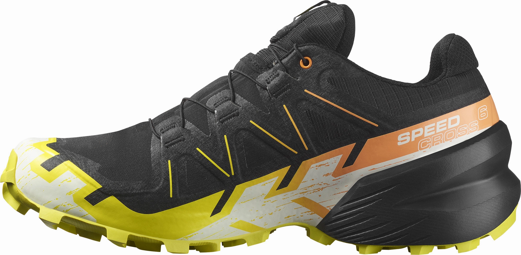 Shoes Salomon Salomon Speedcross 6 GORE-TEX Mens Trail Running Shoes - Black