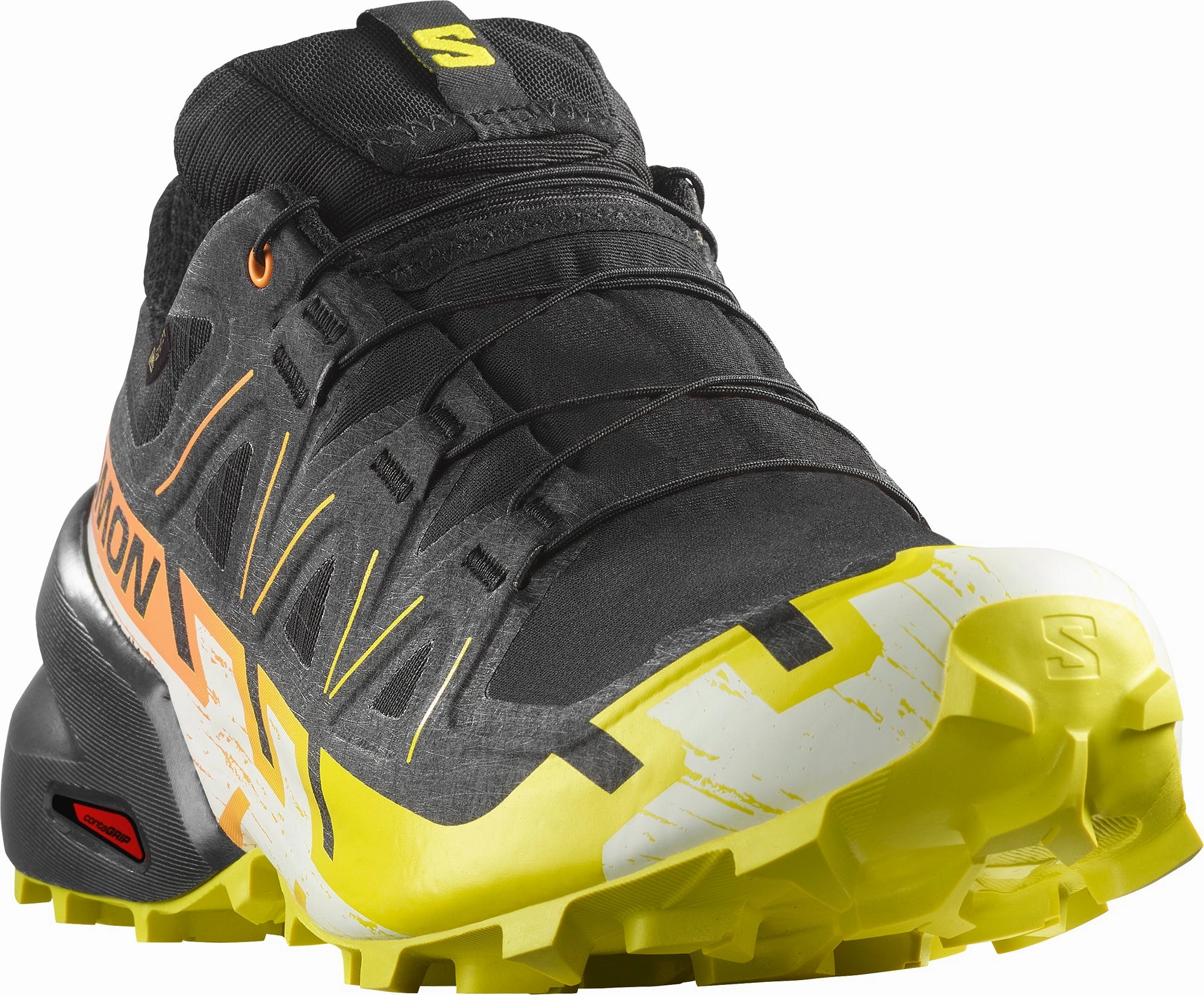Shoes Salomon Salomon Speedcross 6 GORE-TEX Mens Trail Running Shoes - Black