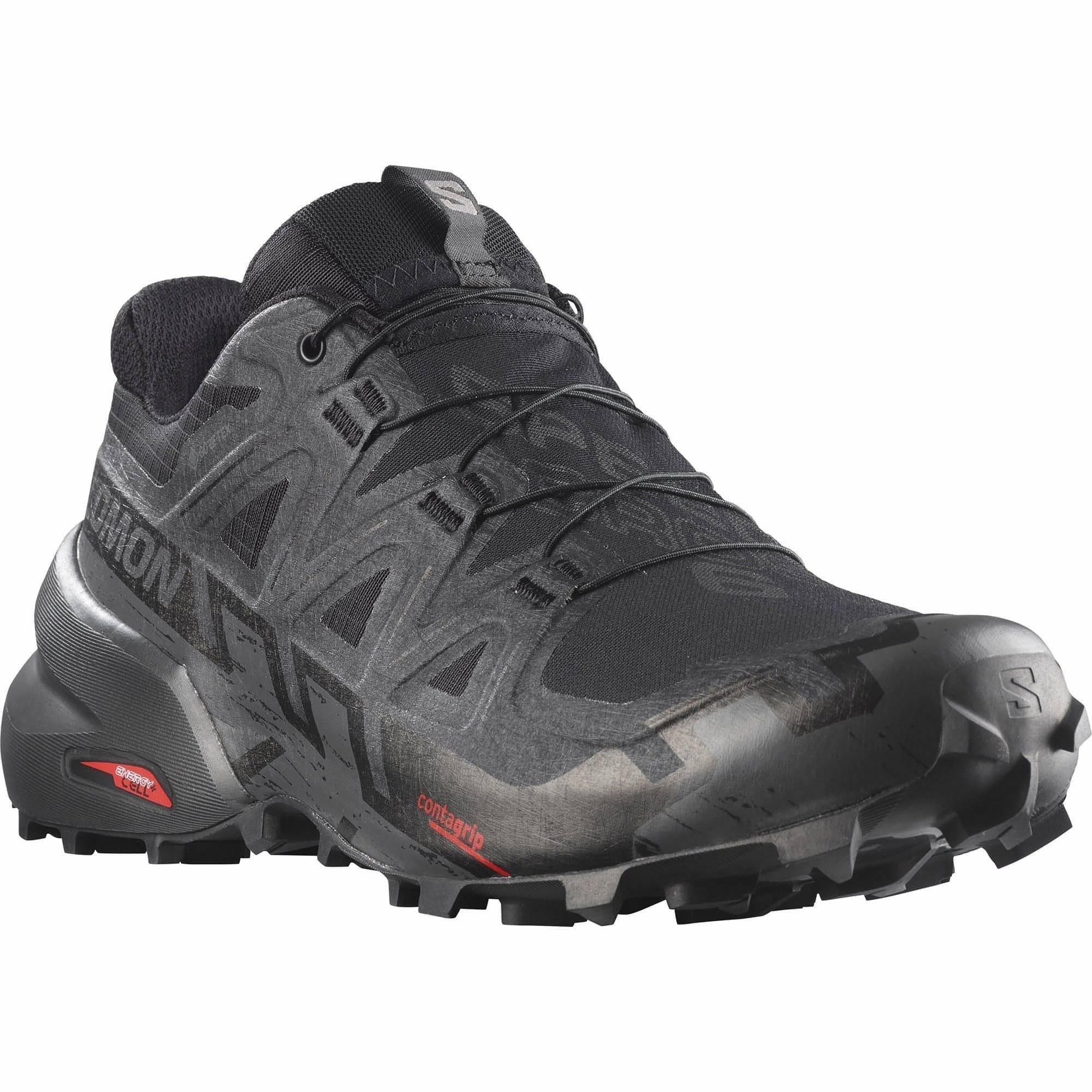 Shoes Salomon Salomon Speedcross 6 GORE-TEX Mens Trail Running Shoes - Black