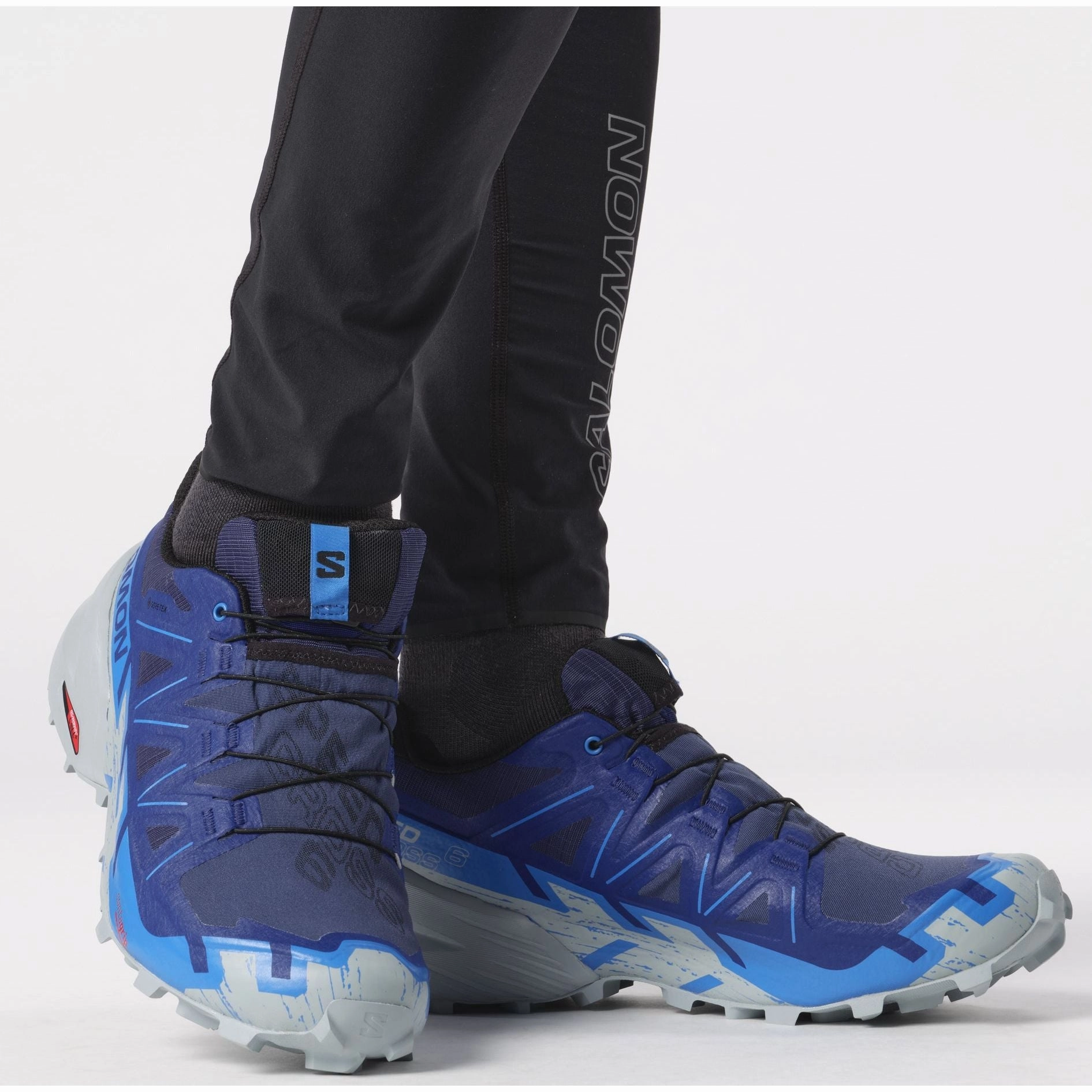 Shoes Salomon Salomon Speedcross 6 GORE-TEX Mens Trail Running Shoes - Blue