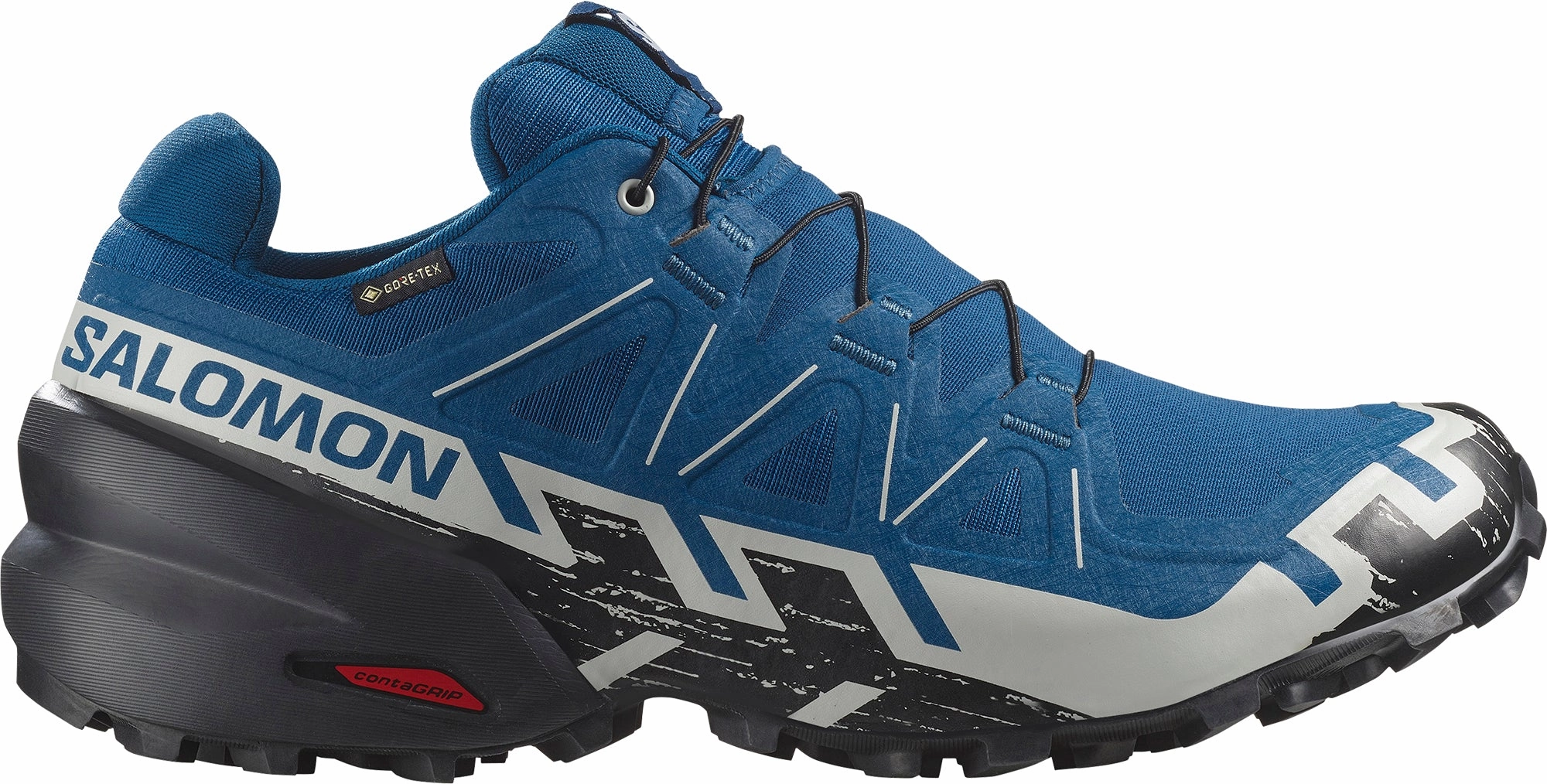 Shoes Salomon Salomon Speedcross 6 GORE-TEX Mens Trail Running Shoes - Blue