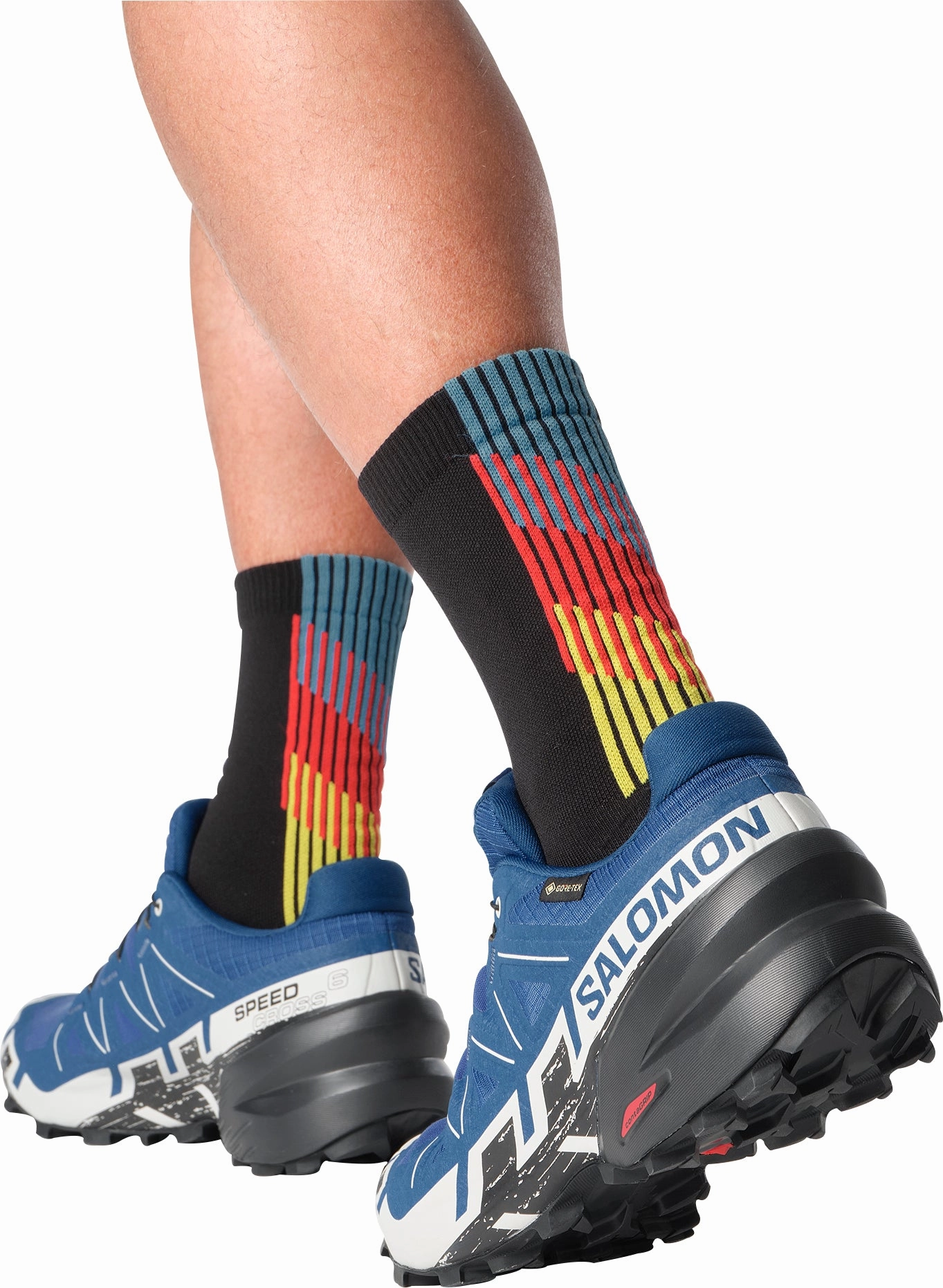 Shoes Salomon Salomon Speedcross 6 GORE-TEX Mens Trail Running Shoes - Blue