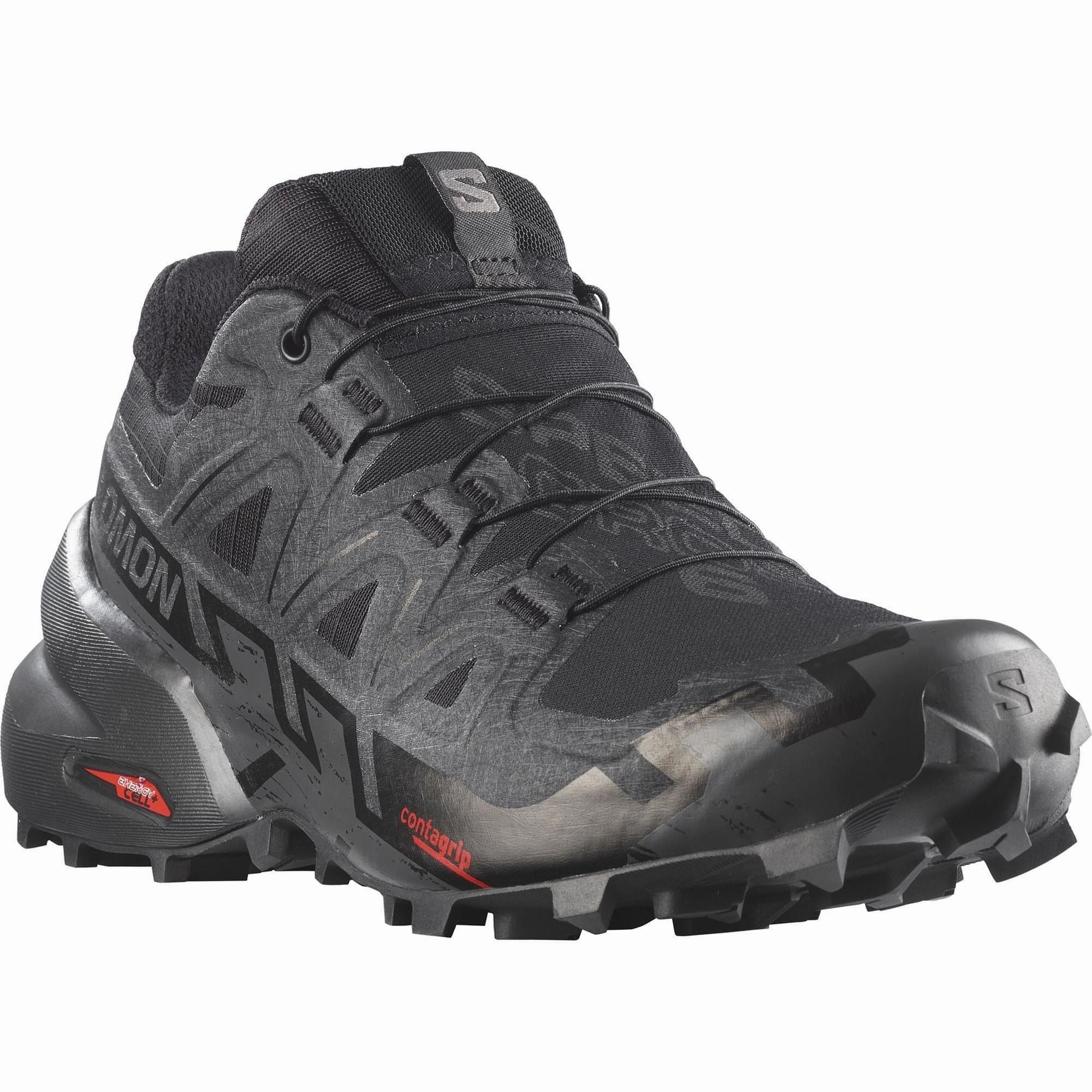 Shoes Salomon Salomon Speedcross 6 GORE-TEX Womens Trail Running Shoes - Black