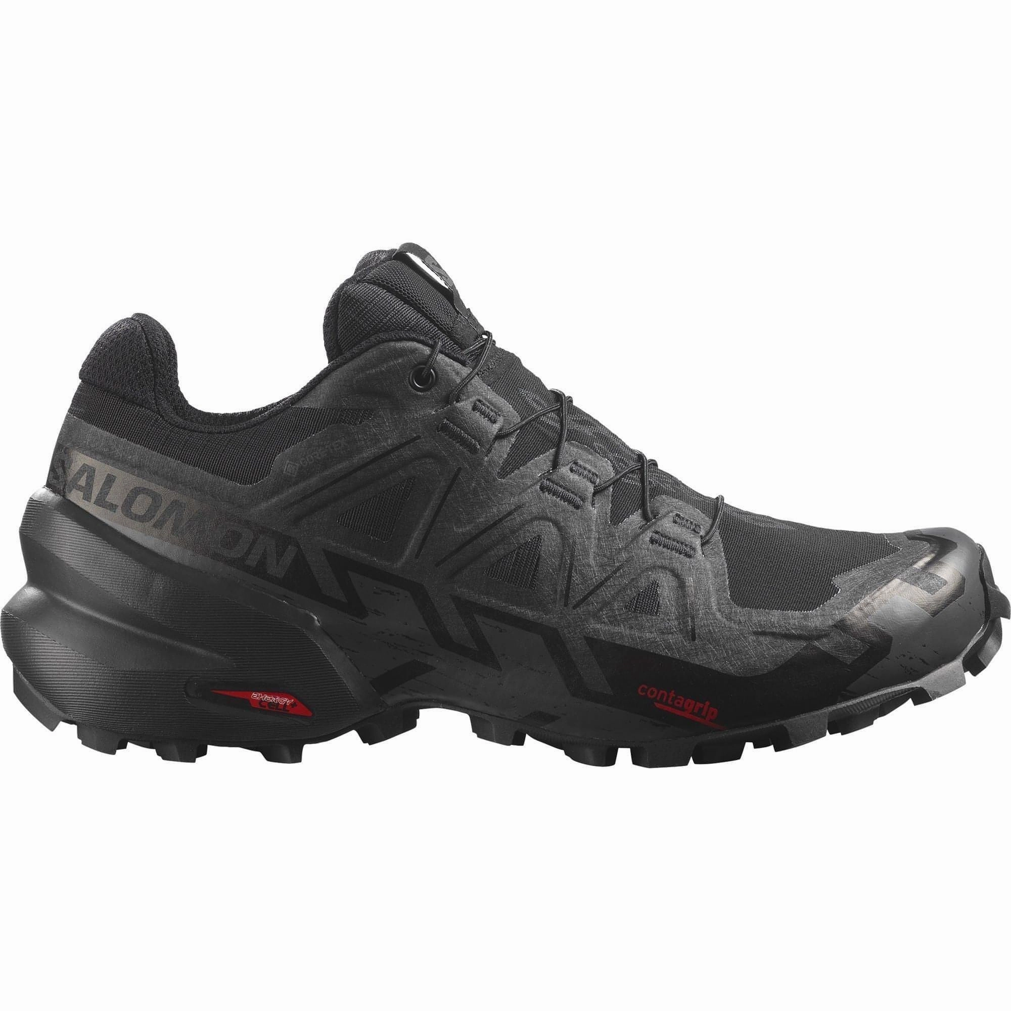 Shoes Salomon Salomon Speedcross 6 GORE-TEX Womens Trail Running Shoes - Black
