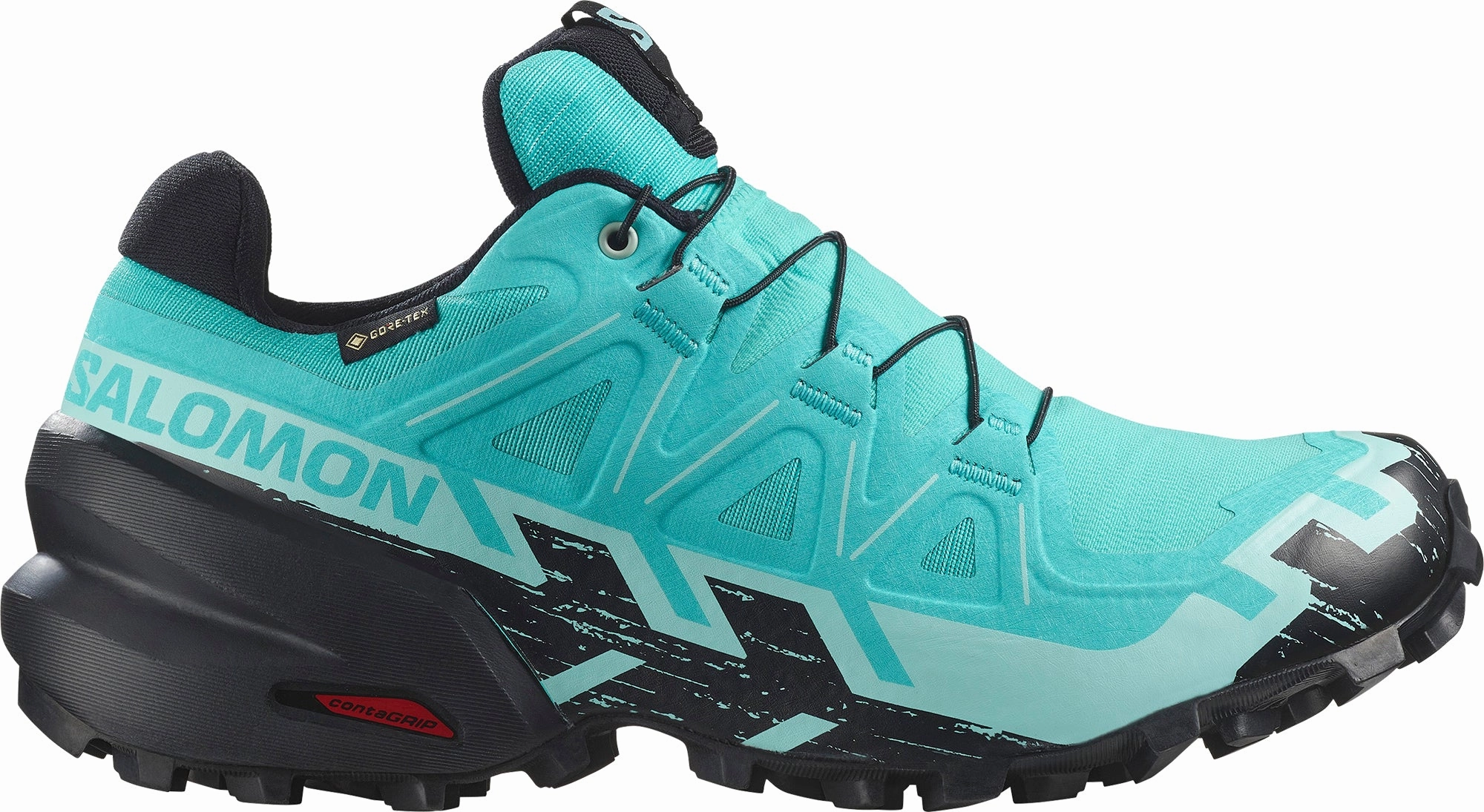 Shoes Salomon Salomon Speedcross 6 GORE-TEX Womens Trail Running Shoes - Blue