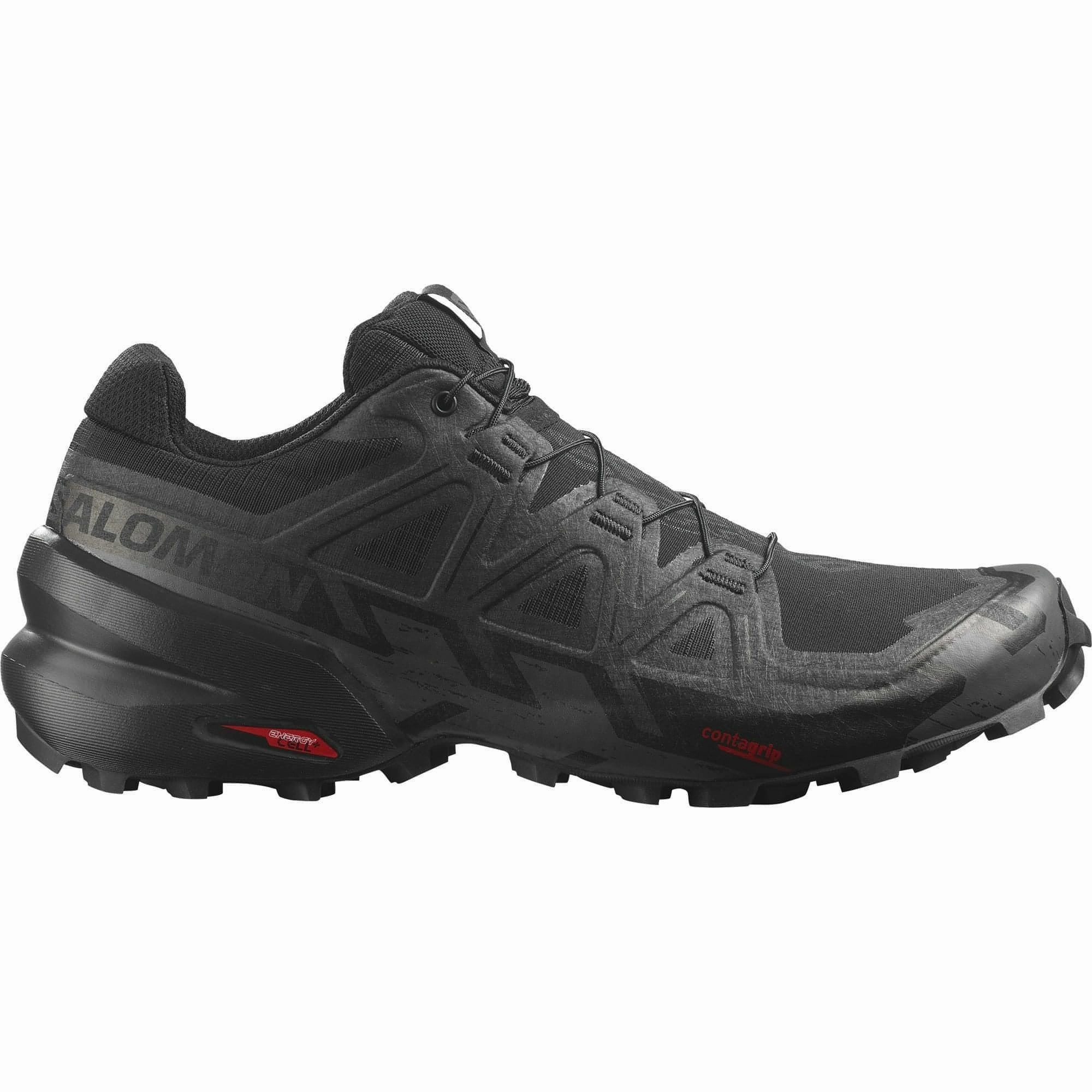 Shoes Salomon Salomon Speedcross 6 Mens Trail Running Shoes - Black