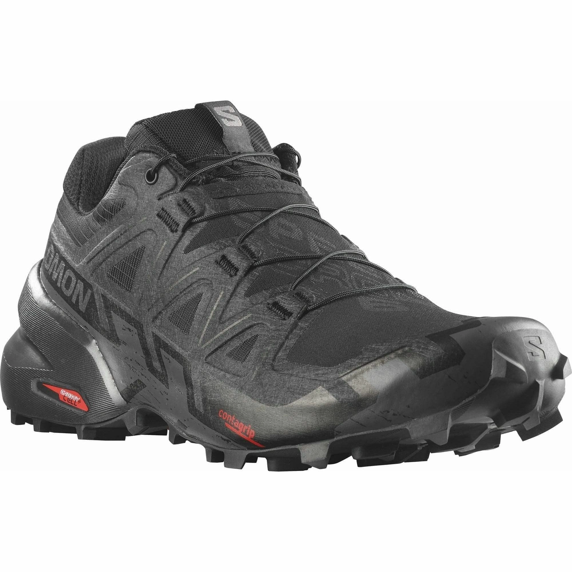Shoes Salomon Salomon Speedcross 6 Mens Trail Running Shoes - Black