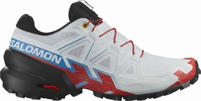 Shoes Salomon Salomon Speedcross 6 Womens Trail Running Shoes - White