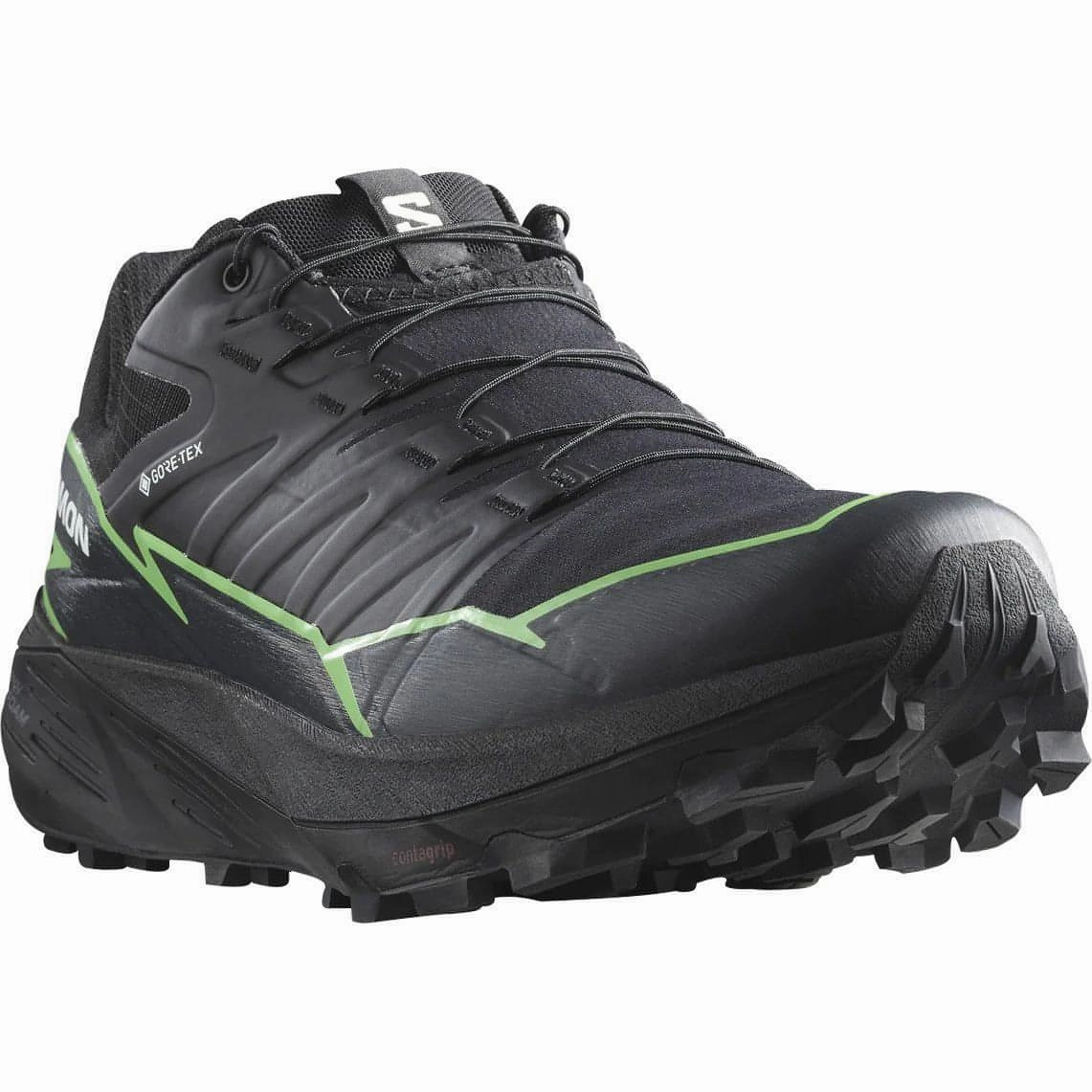 Shoes Salomon Salomon Thundercross GORE-TEX Mens Trail Running Shoes - Black