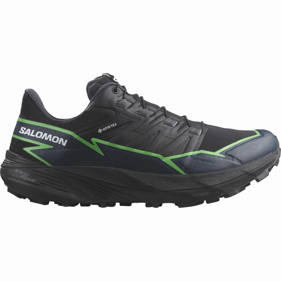 Shoes Salomon Salomon Thundercross GORE-TEX Mens Trail Running Shoes - Black